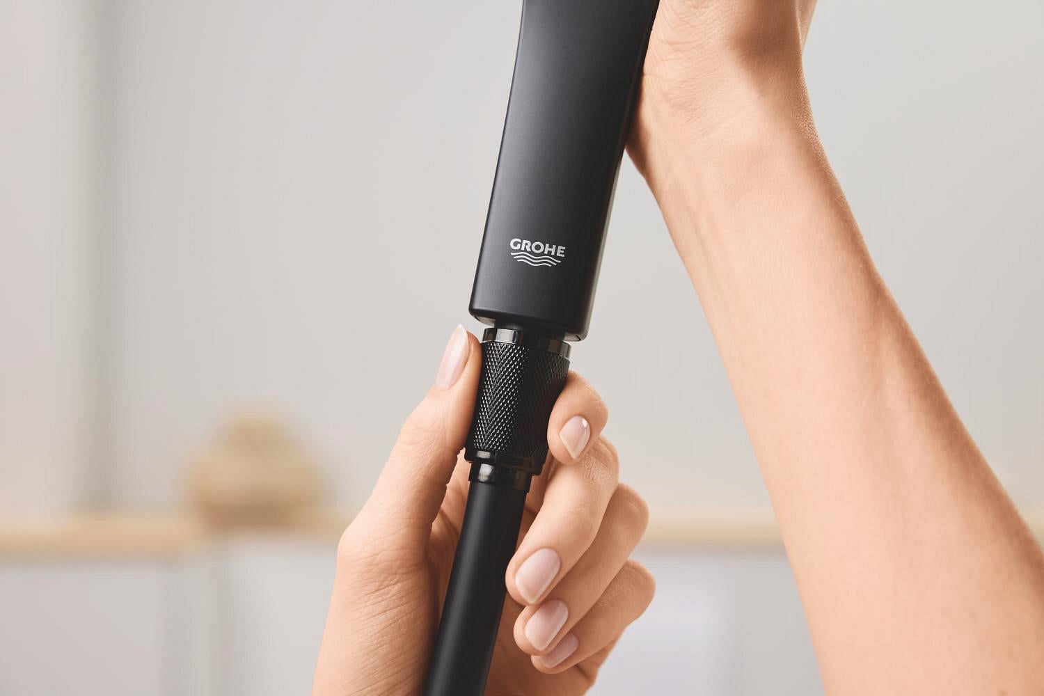 Bicha para duche 175 cm preto Grohe VitalioFlex - 4