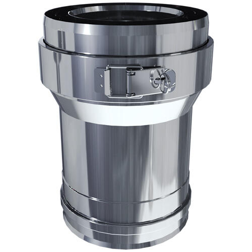 Conduit De Cheminée POUJOULAT COQISOL 80 PGI - Inox Diamètre 130mm - Neuf
