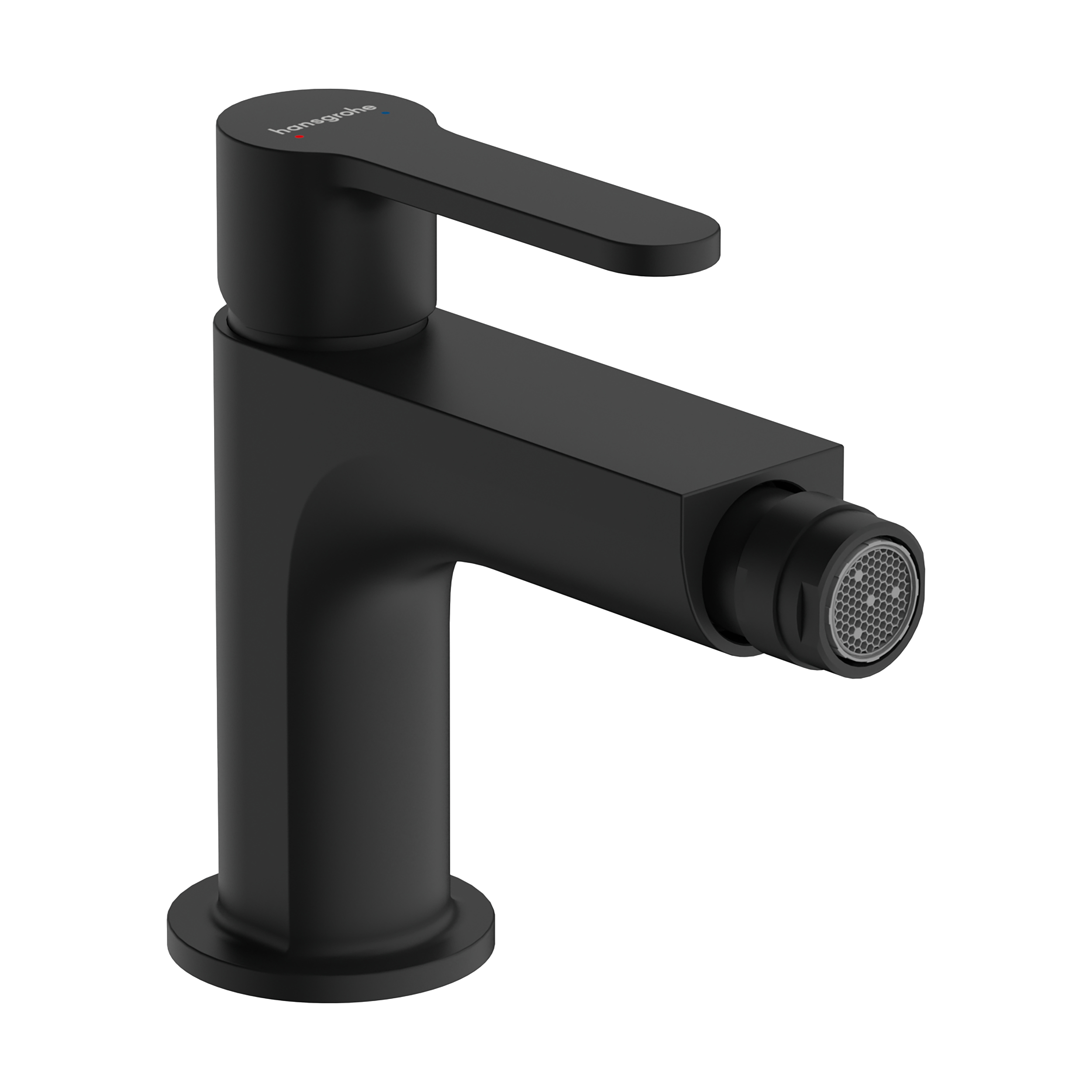 Grifo monomando de bidé HANSGROHE Stamis negro mate. Antical. Latón - 3