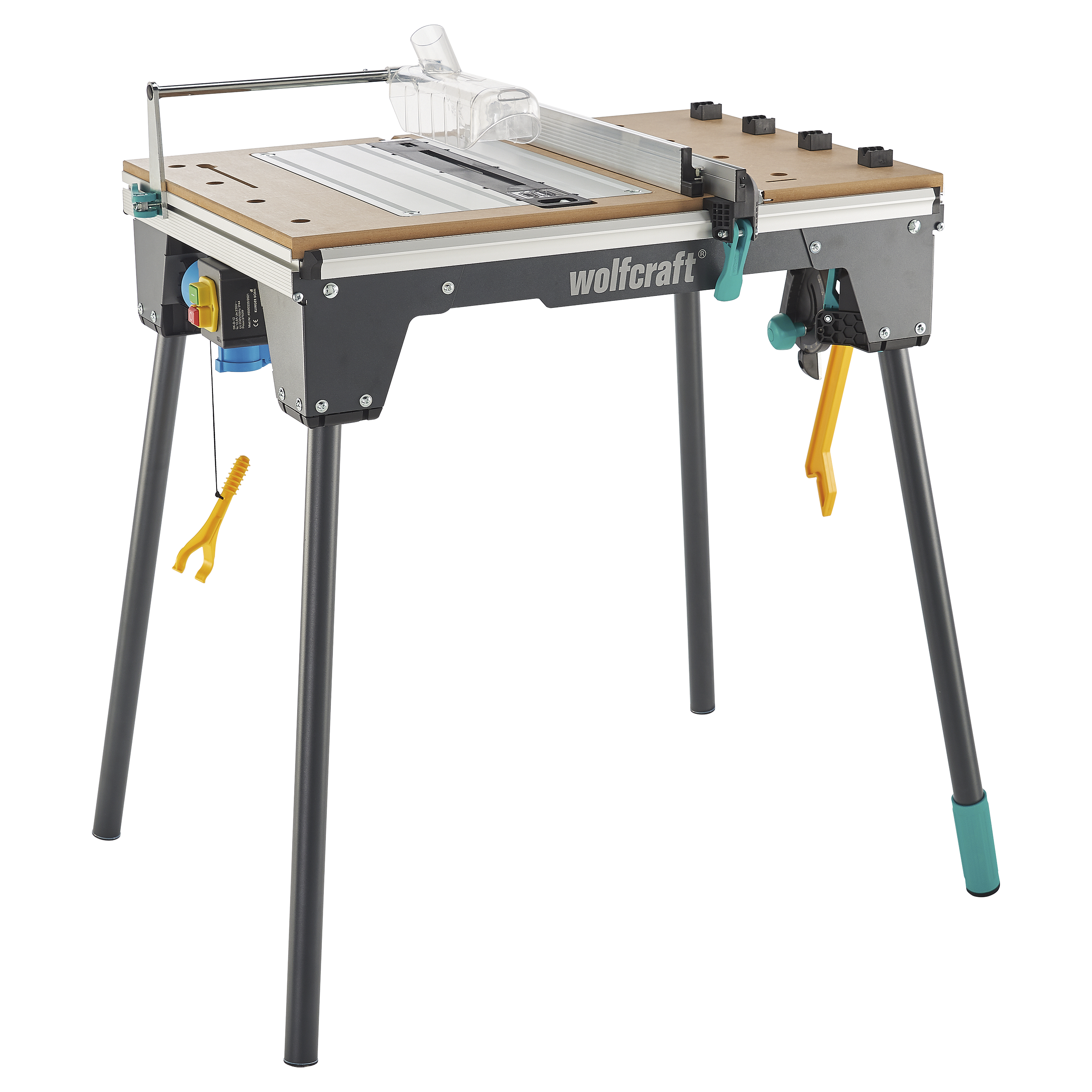 Banco para maquinas wolfcraft master cut 2200