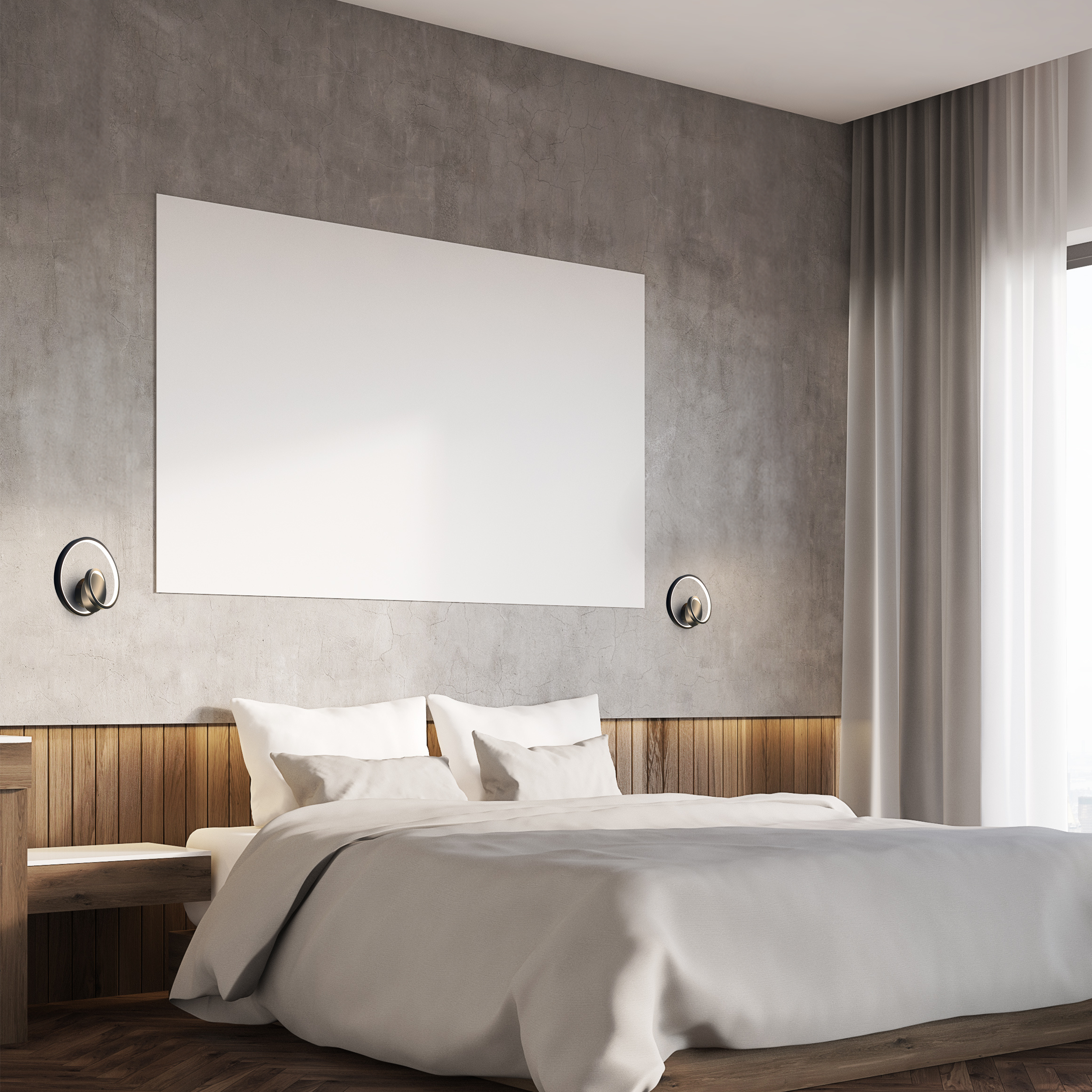 Kinkiet Lucero czarny LED Milagro - 3