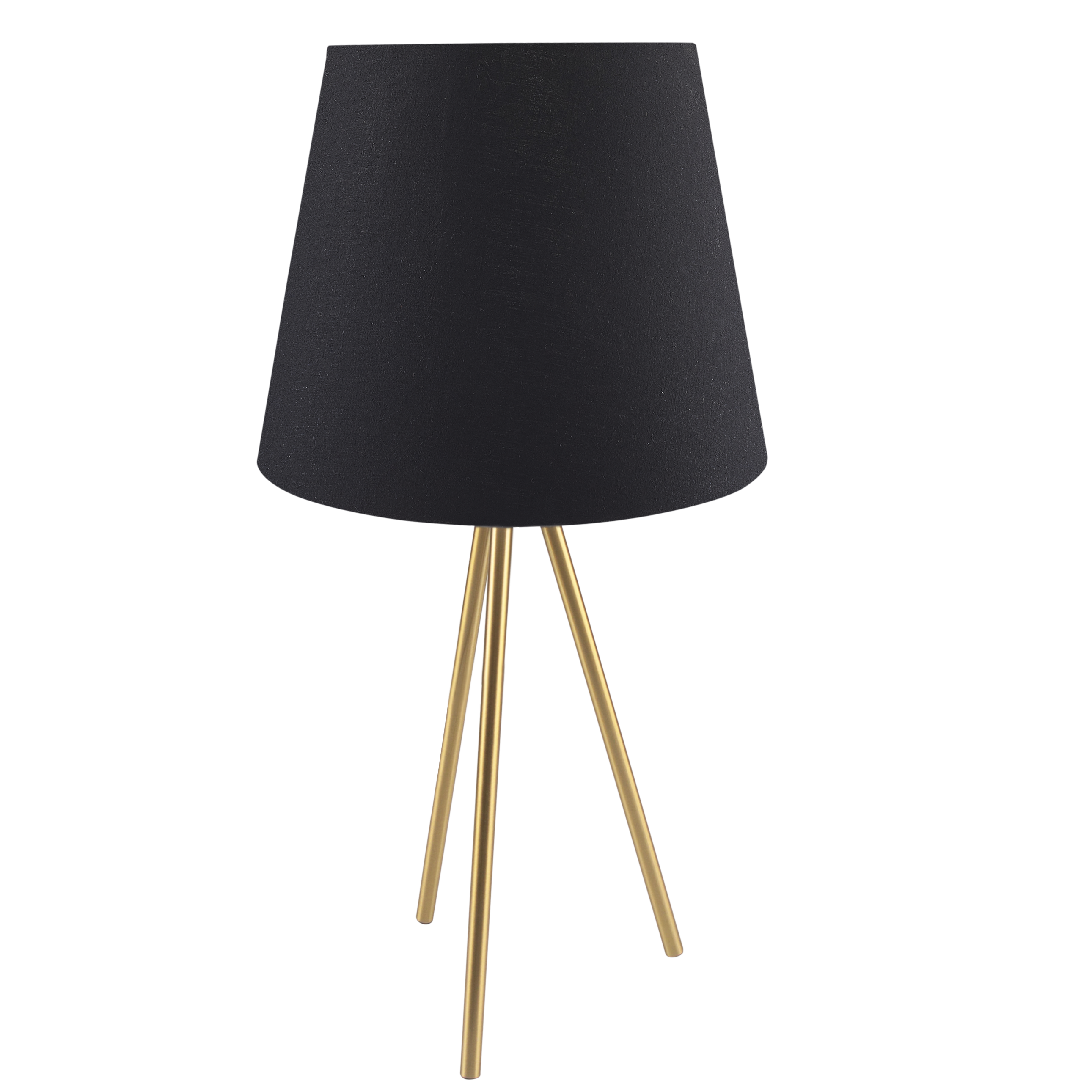 Lampa stołowa Elena czarno-złota E27 Sanico