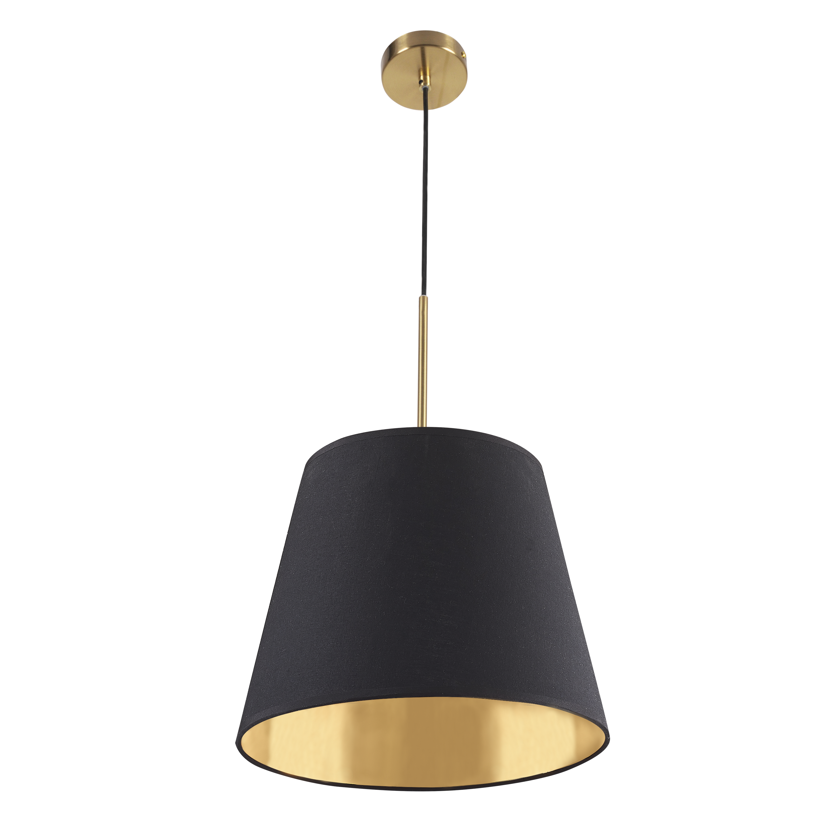 Lampa wisząca Elena czarno-złota E27 Goldlux