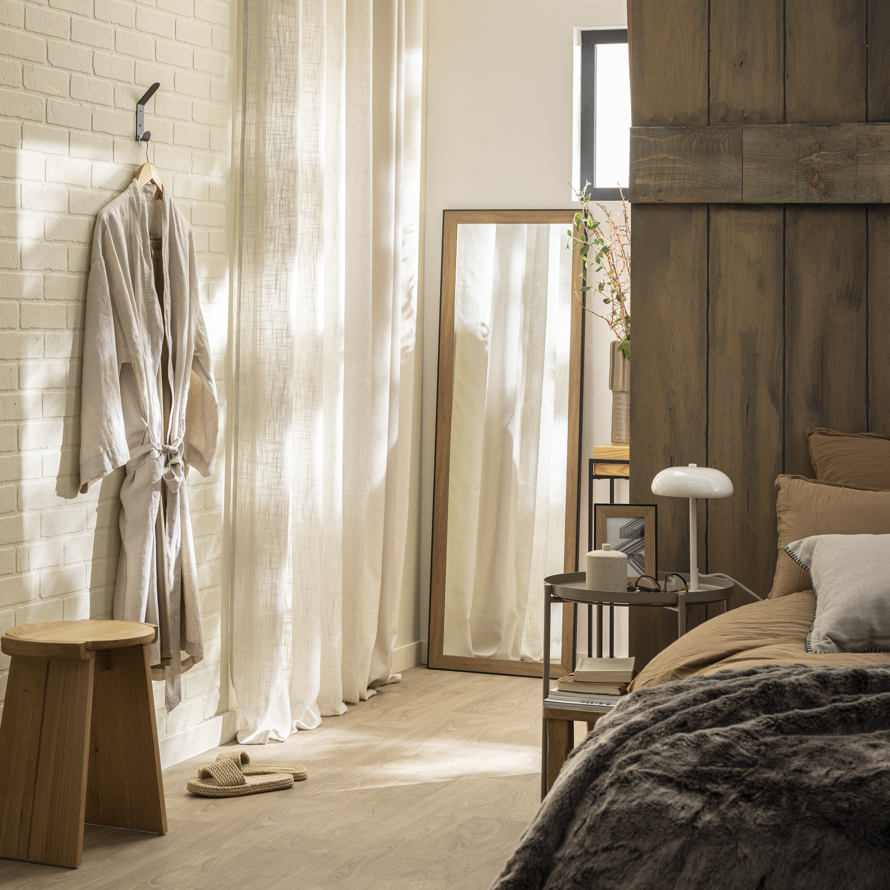 Perchero de gancho para atornillar SPACEO negro 3.5 x 14.8 cm - 6