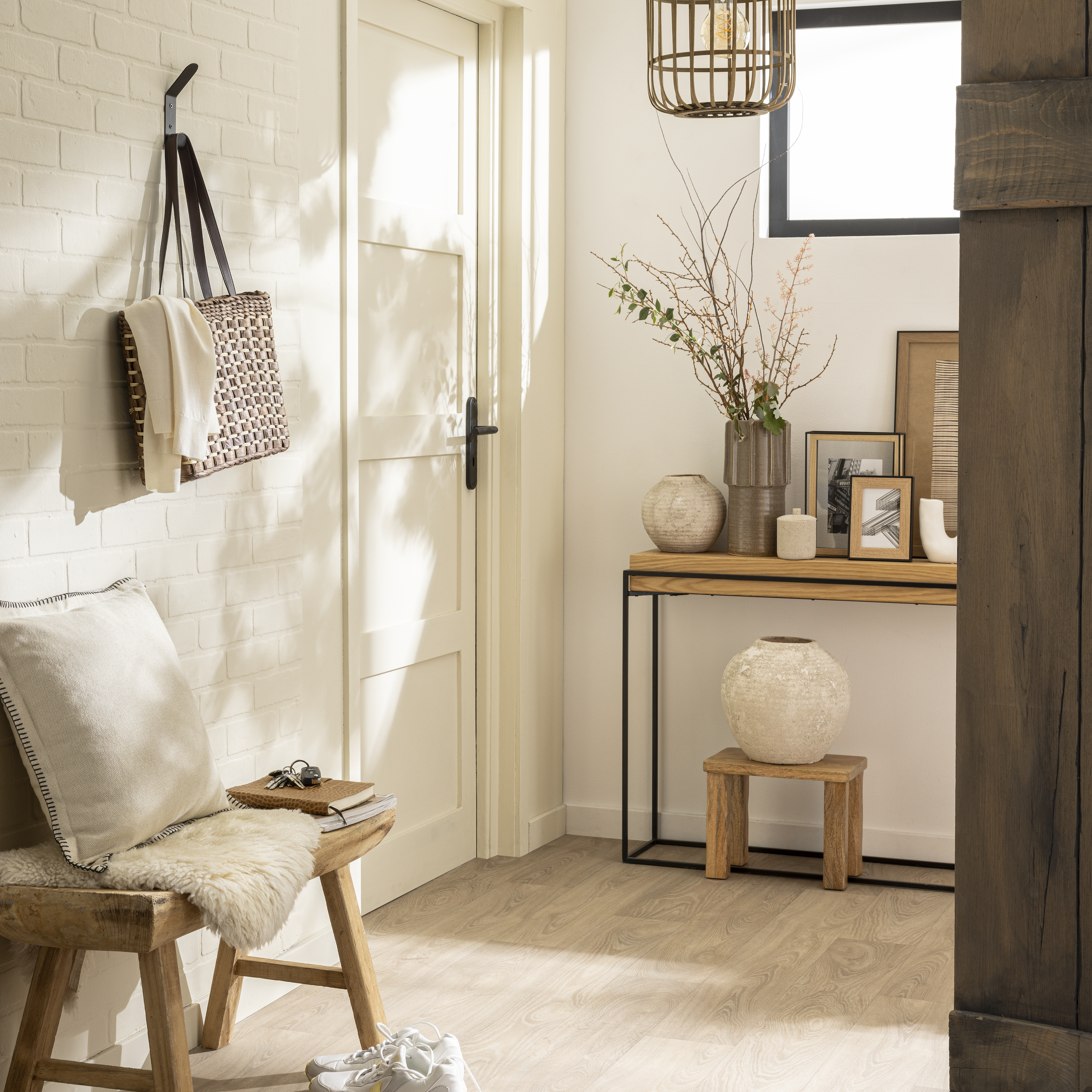 Perchero de gancho para atornillar SPACEO negro 3.5 x 14.8 cm - 5