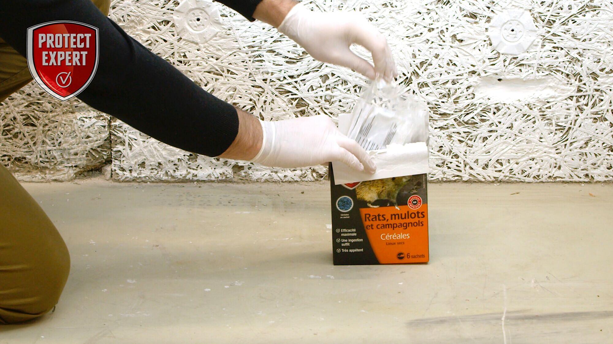 Céréales antirats, mulots et souris PROTECT EXPERT, 150g - 2
