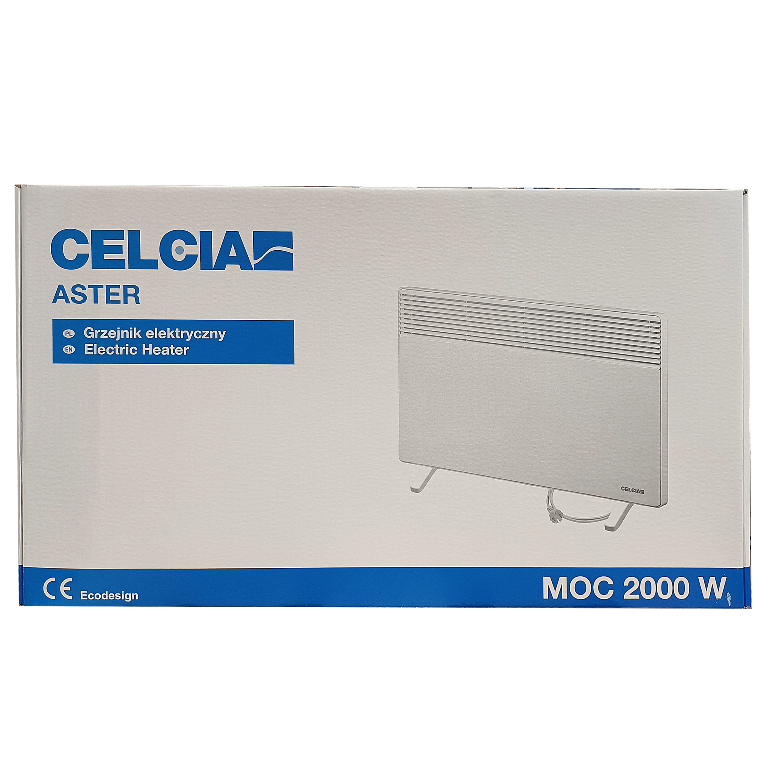 Grzejnik konwektorowy stały ASTER 2000W IP20 CELCIA - 3