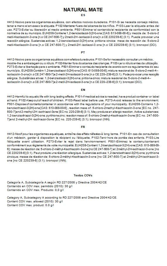 Fondo para efecto decorativo liso OSAKA color blanco cisne  2.5 litros - 8