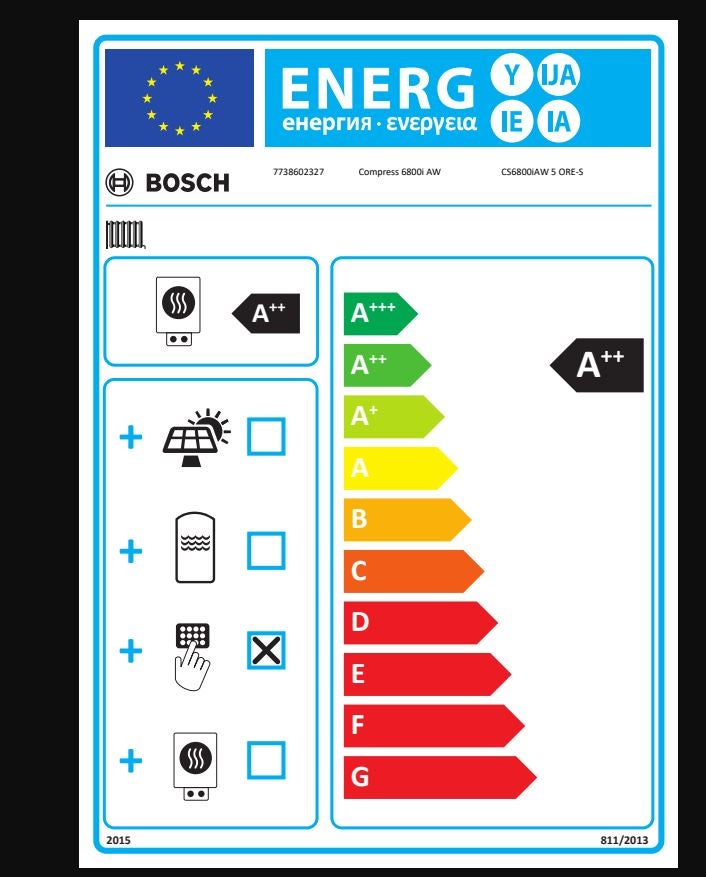 Pompa ciepła powietrzno-wodna CS6800iAW ORE-S 5KW BOSCH - 4