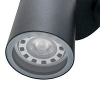 APLIQUE DOBLE PIXA NEGRO IP44 GU10 16W  - 5