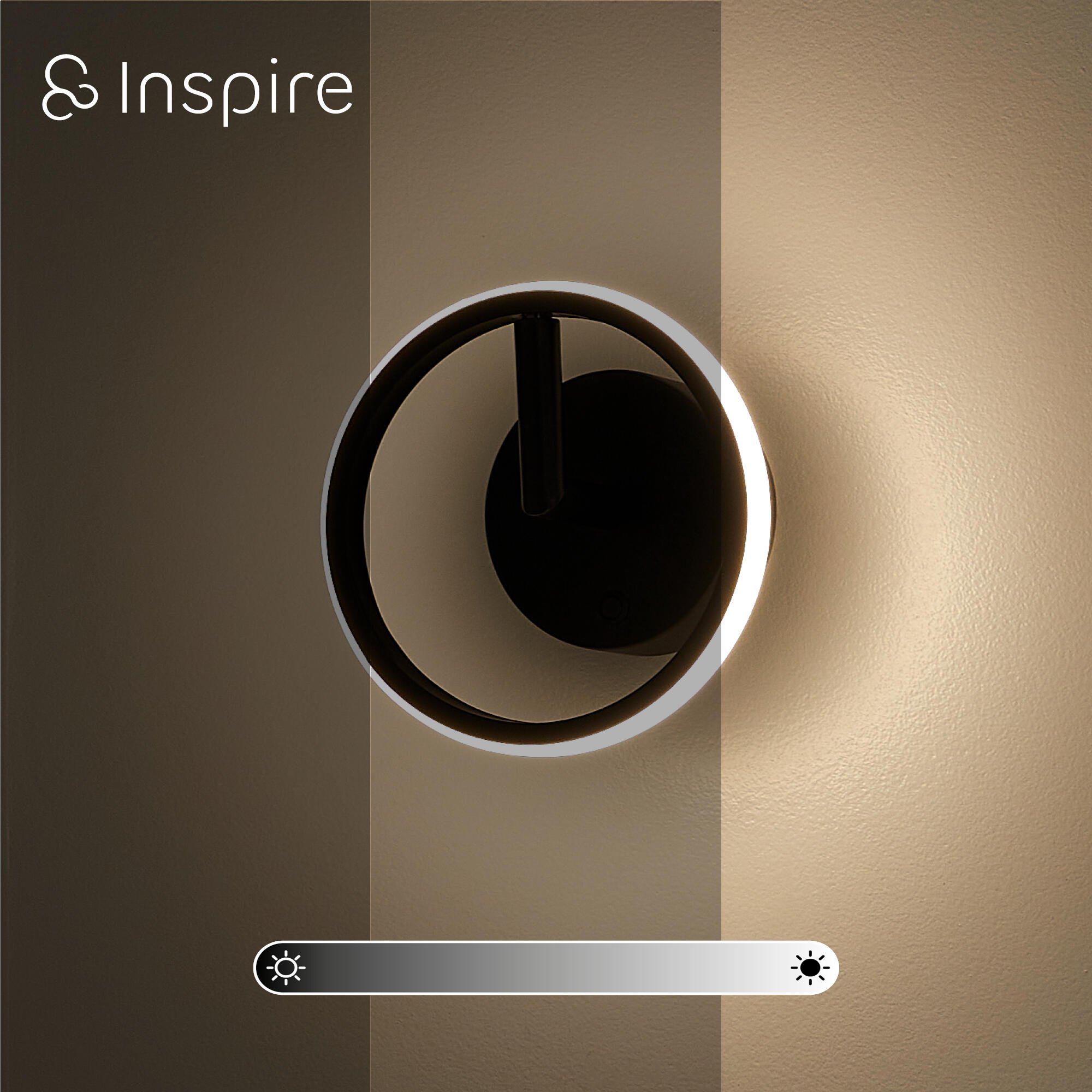Kinkiet Kapeo czarny LED Inspire - 13