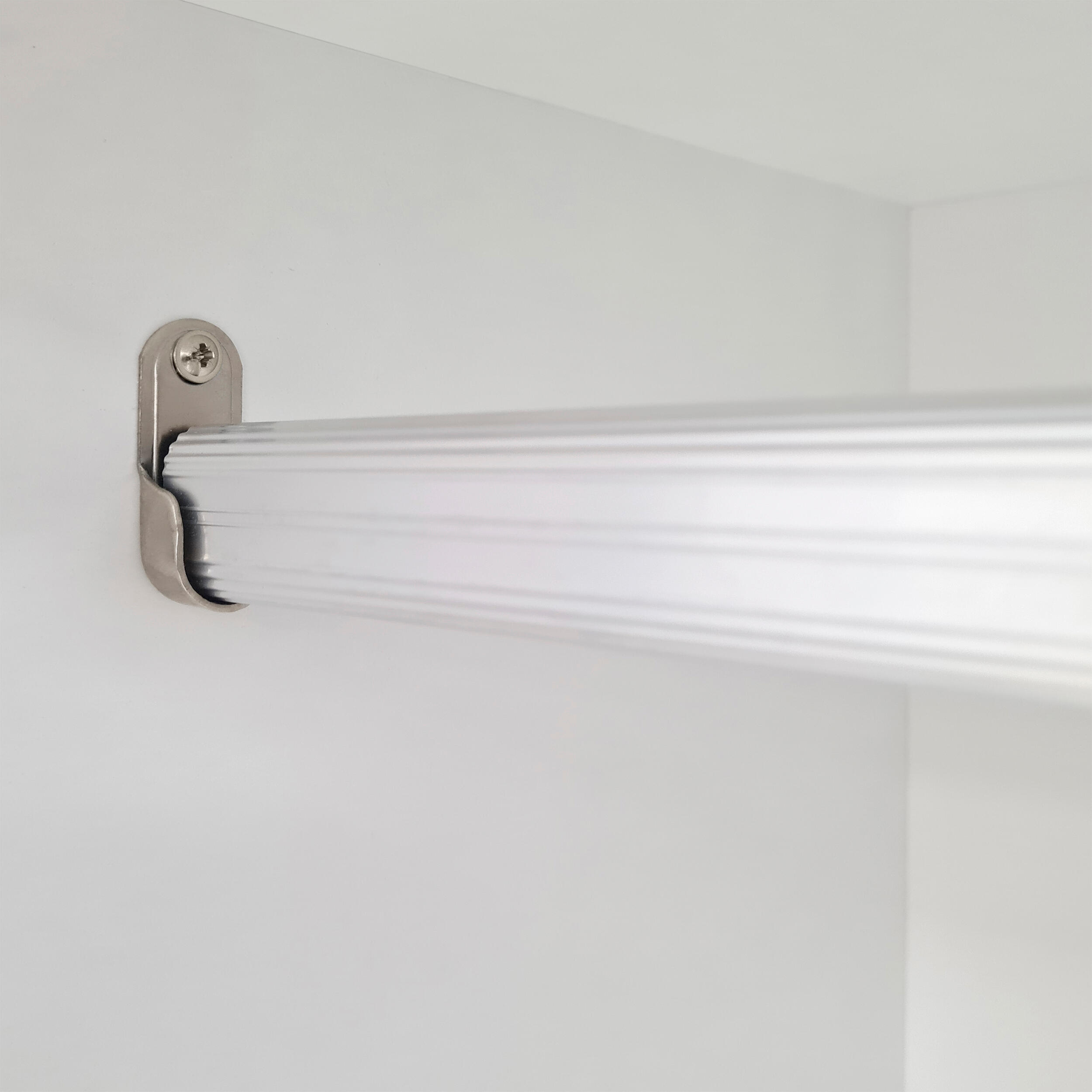 Kit vestidor SUIT 180x205x50cm con 10 baldas blanco - 7