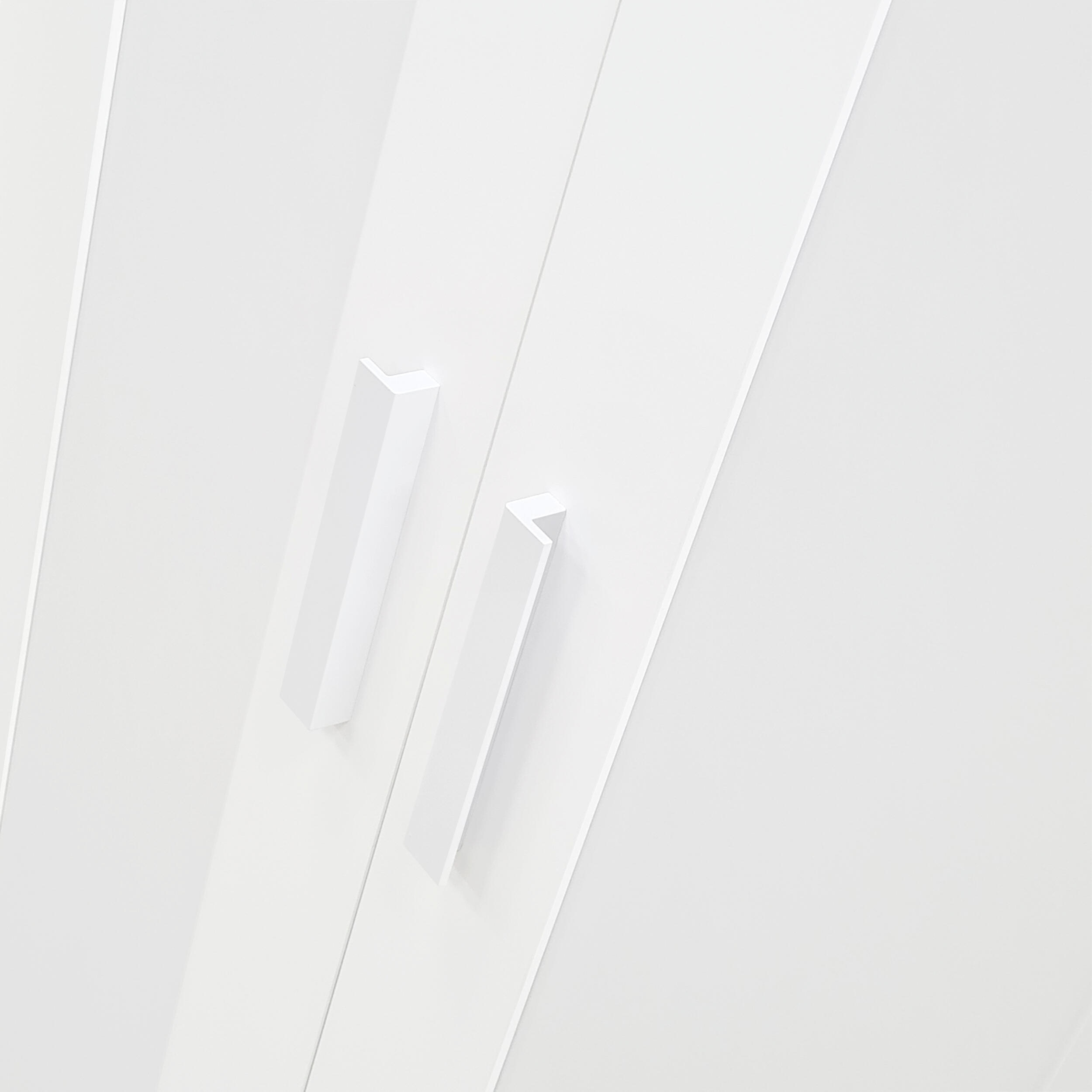 Roupeiro Classic 3 portas 151X52X206CM branco - 14