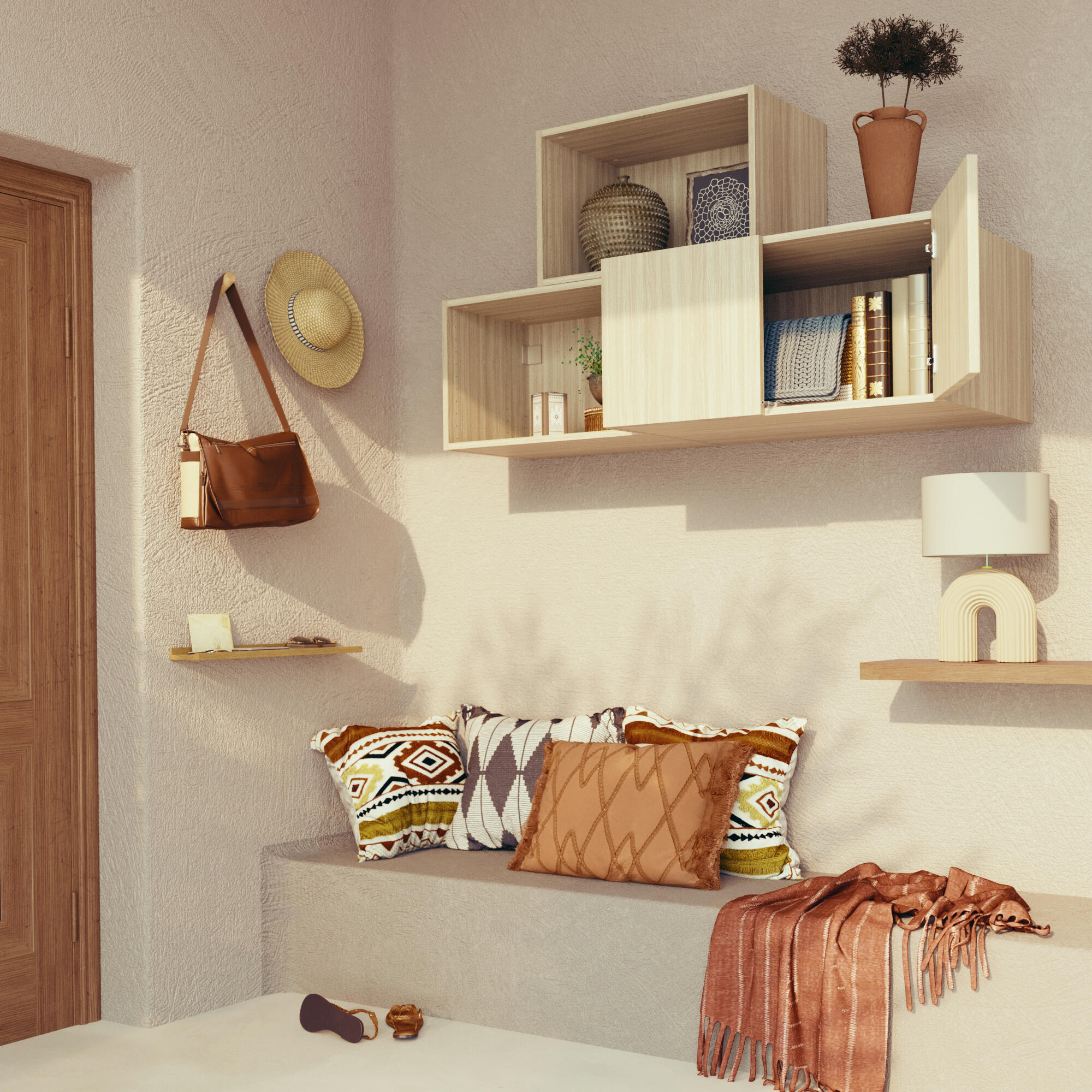 Módulo 38,4x60x38 cm carvalho Spaceo Evo'M - 16