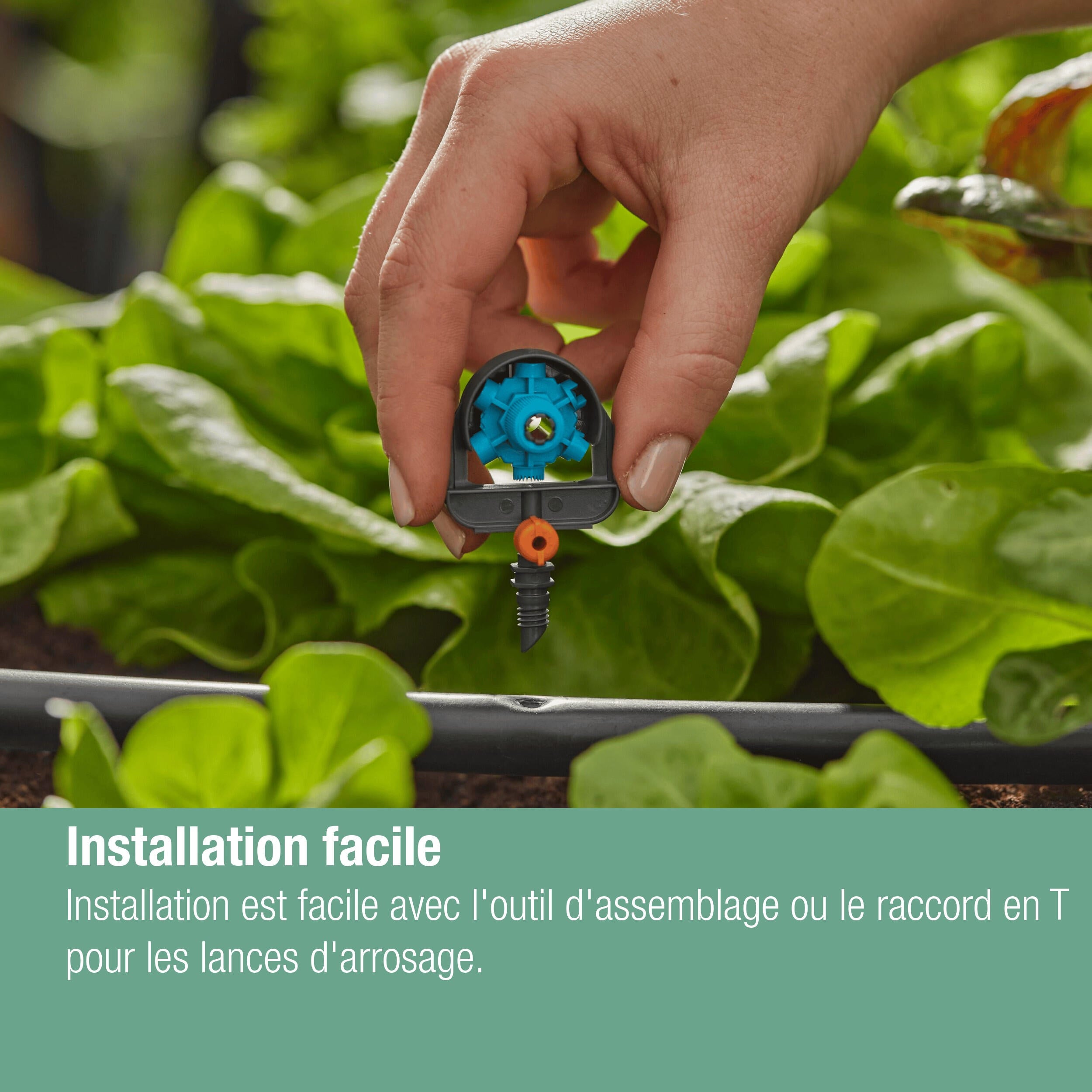 Micro-asperseur multi-surfaces 6 en 1 GARDENA 13324-20 - 9
