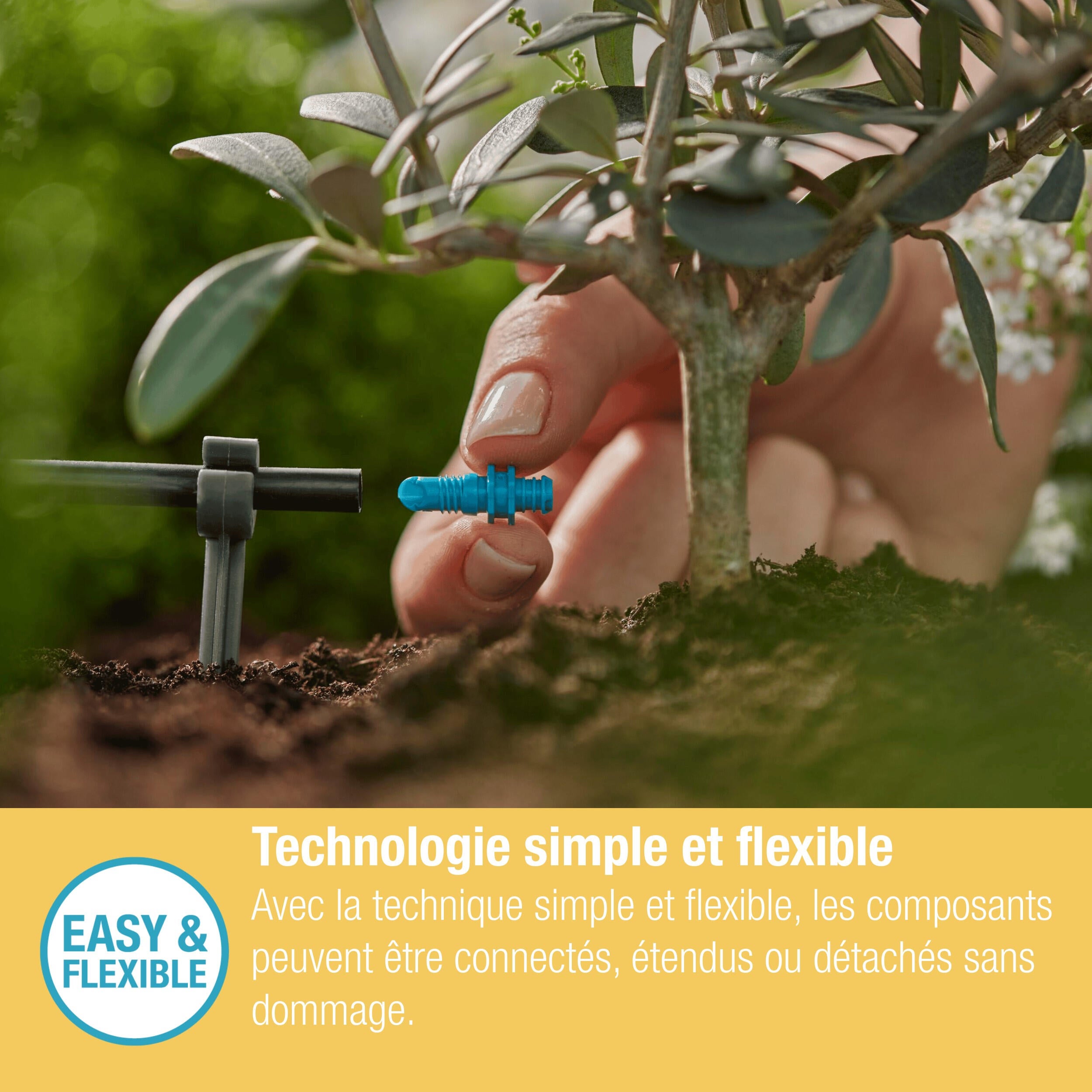 Goutteur auto-régulant fin de ligne 2 l/h GARDENA 13307-20 - 6