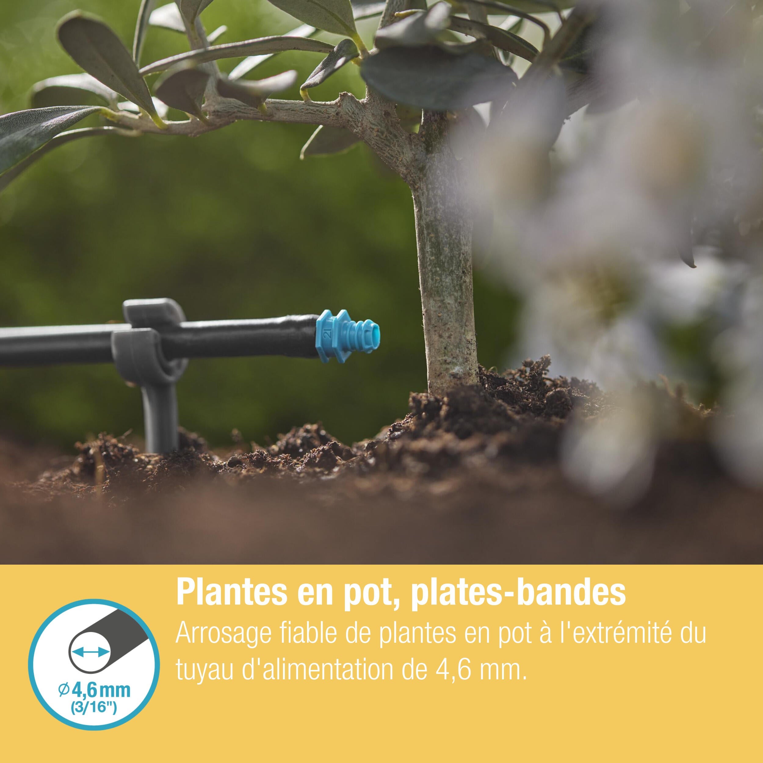 Goutteur auto-régulant fin de ligne 2 l/h GARDENA 13307-20 - 5