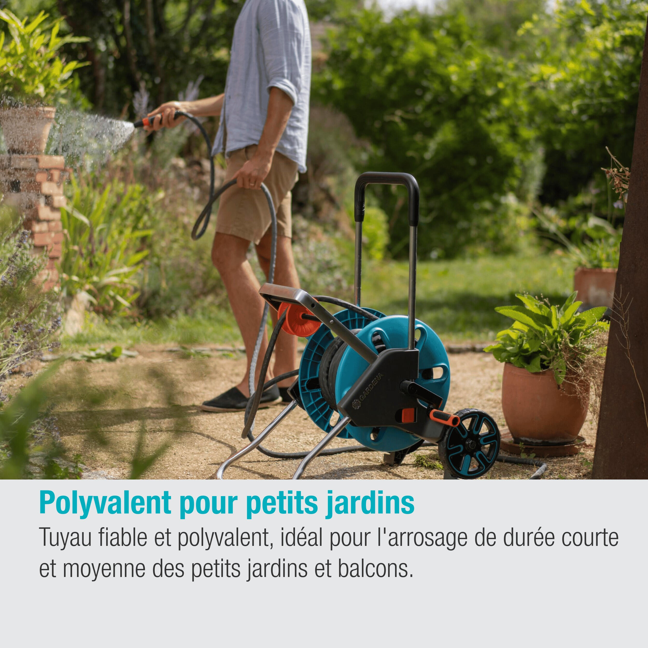 Set de flexible GARDENA Liano life L.15 m, Diam.12 mm - 6