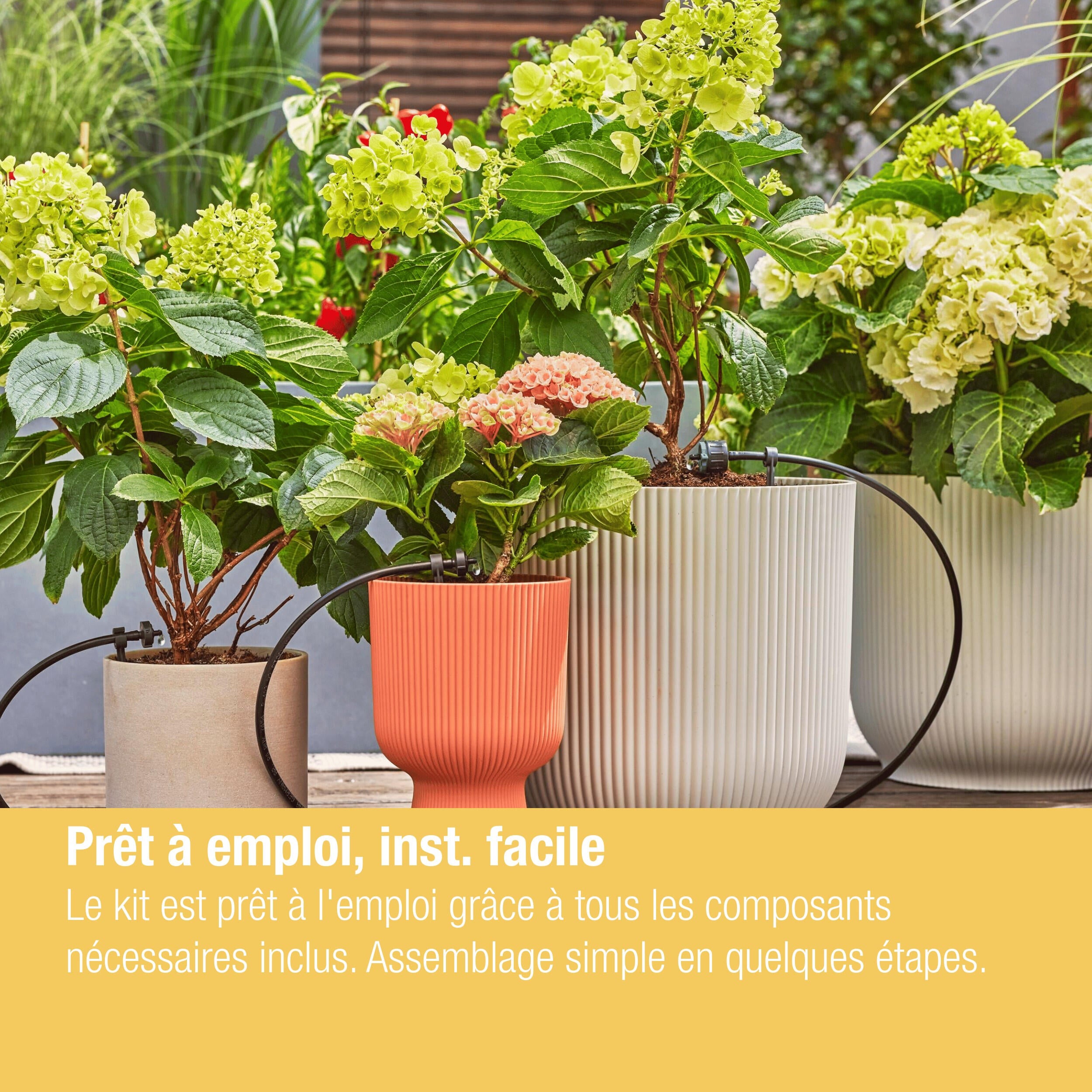 Kit d'arrosage goutte-à-goutte pour balcon -15 plantes GARDENA 13401-20 - 5
