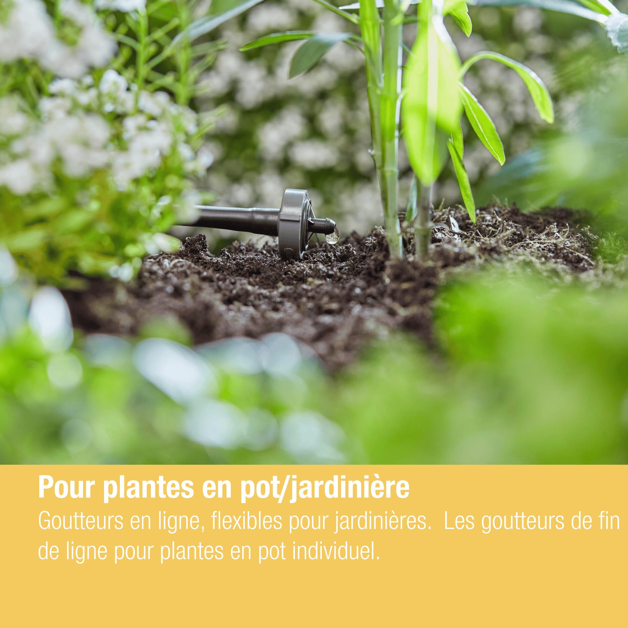 Kit d'arrosage goutte-à-goutte pour balcon -15 plantes GARDENA 13401-20 - 6