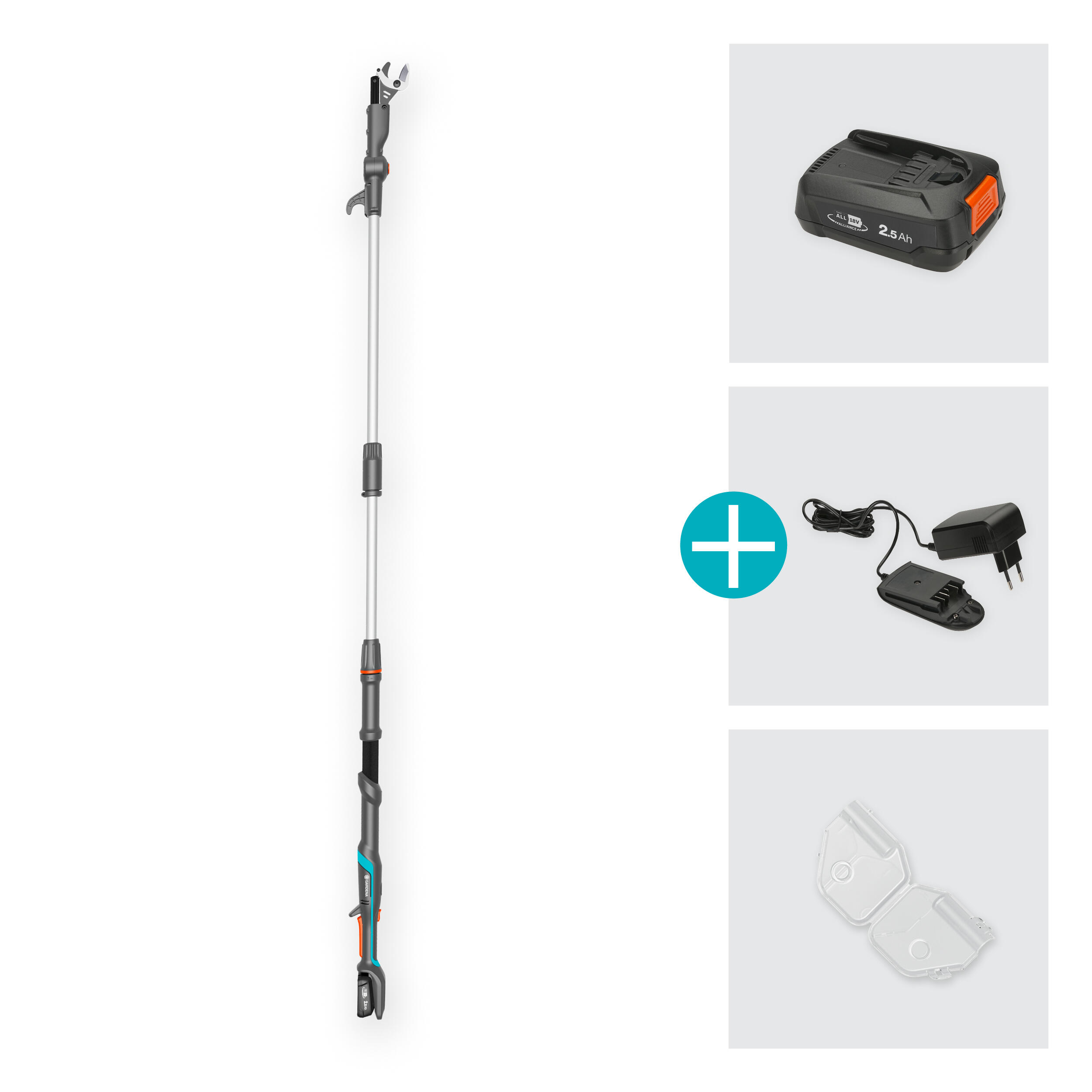 Coupe-branches HighCut GARDENA 250/18V POWER FOR ALL prêt à l'emploi 14774-20 - 13