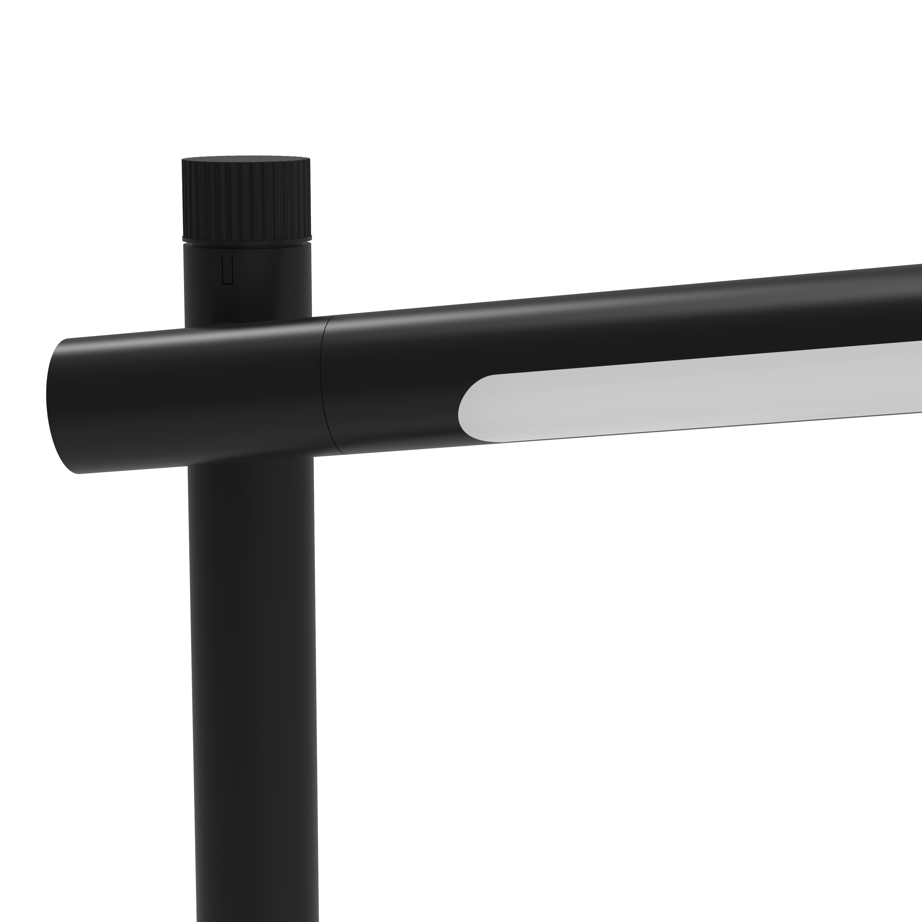 Flexo para escritorio LED Delgado INSPIRE con estructura de hierro negro CCT 3000K-5000K - 8