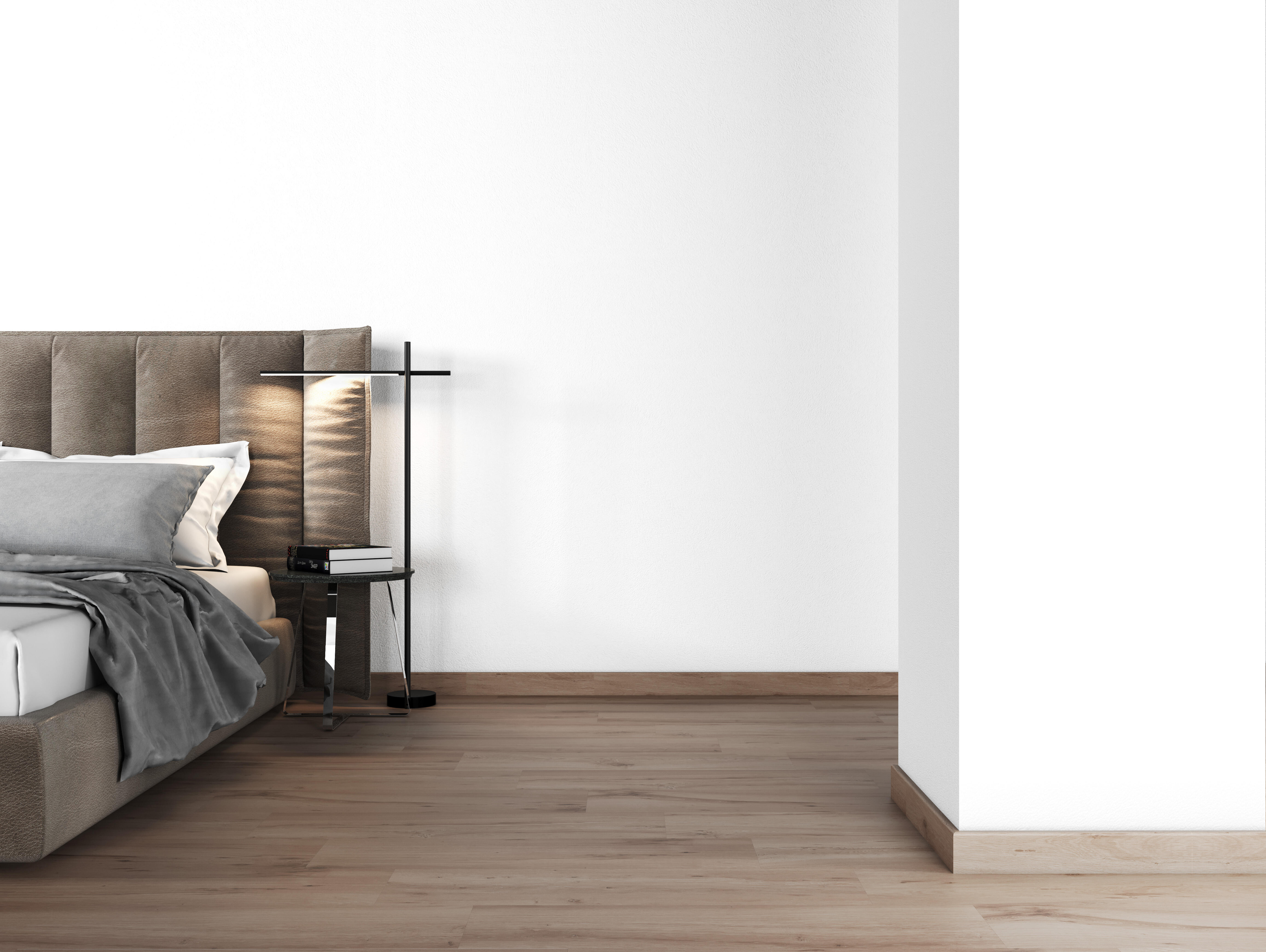 Pack de 4 Rodapiés cerámico Nordic 45x8 cm madera nogal ARTENS - 4