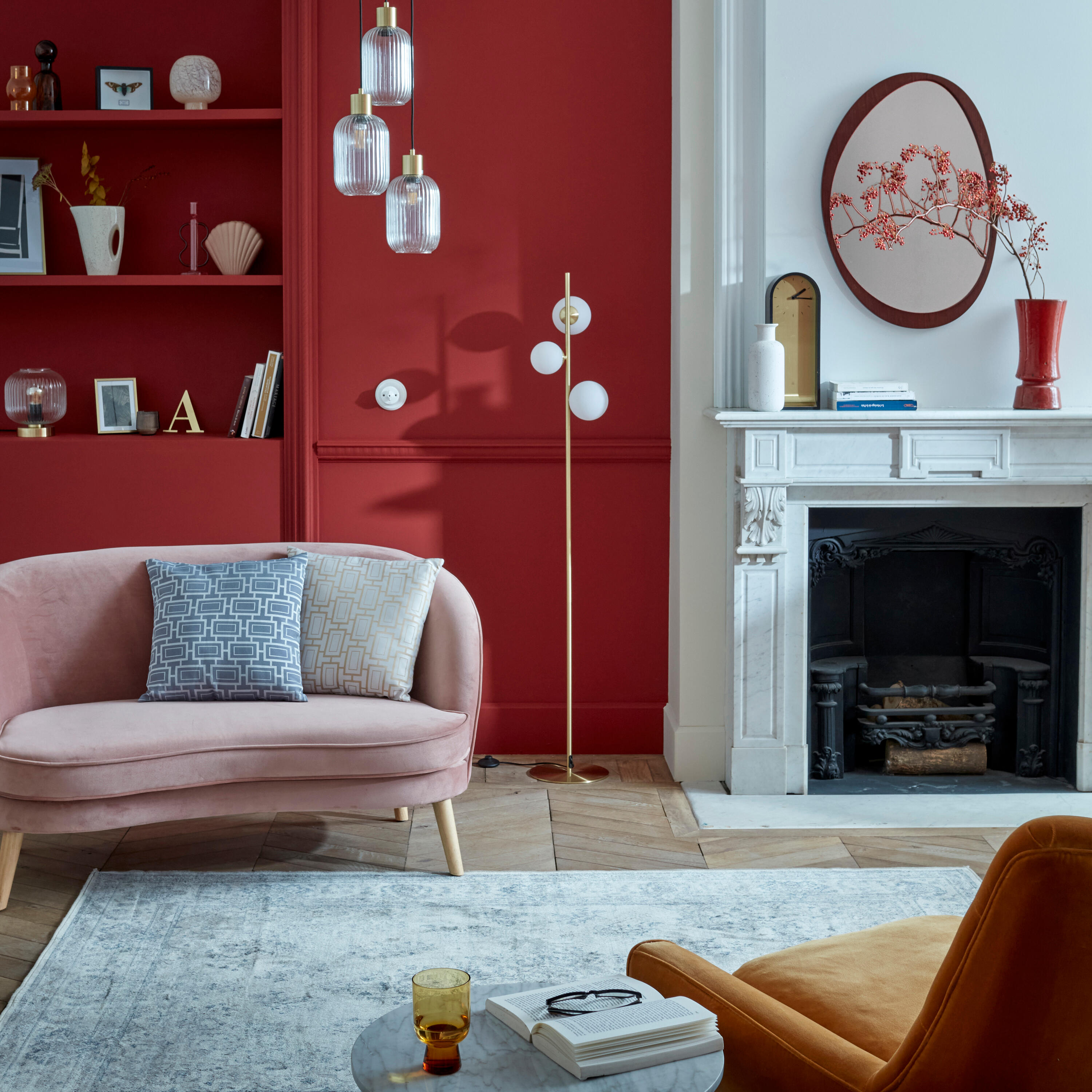 Tapete Elista 160X230cm azul Inspire - 3