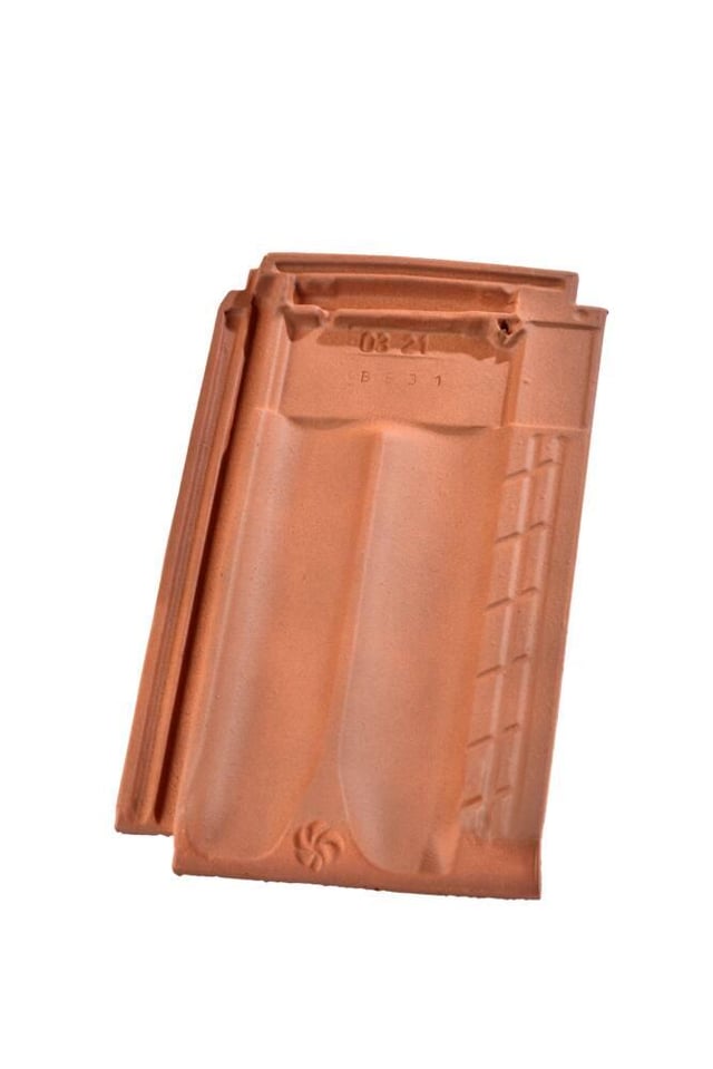 Tuile marseille rouge vieilli