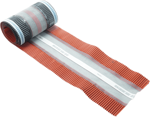 Closoir de faîtage 370mm rouge mixte de 5ml