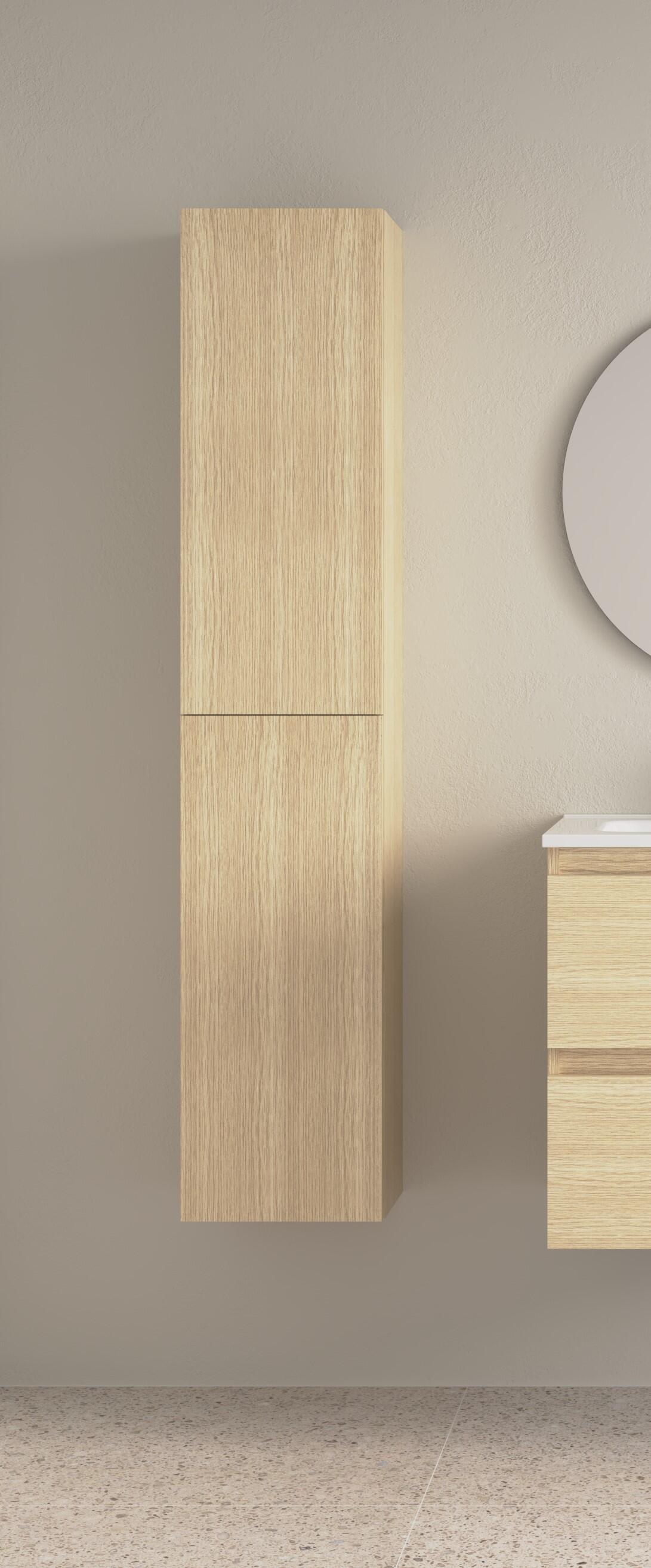 Columna de baño becco roble 30x150x24 cm