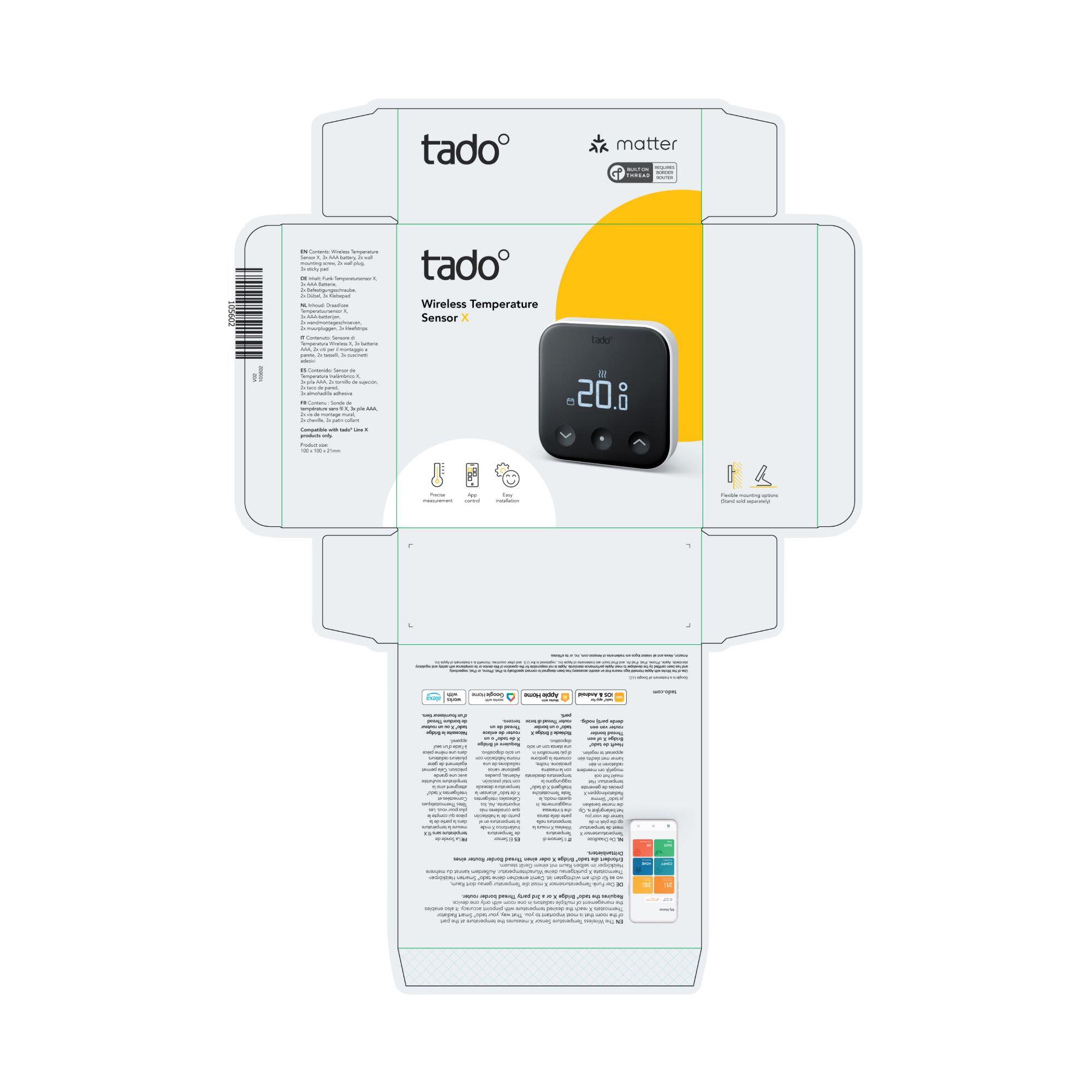 Sensor de temperatura TADO X - 24