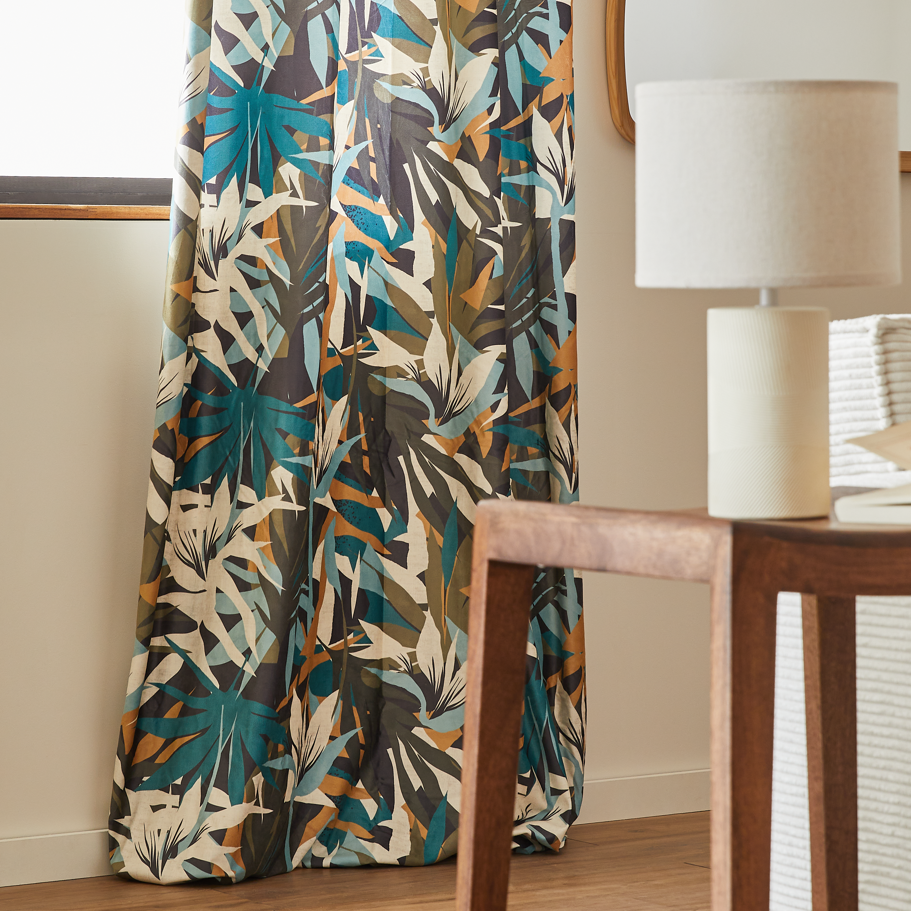 Cortinado ilhós Navia 140x280cm multicor Inspire - 12