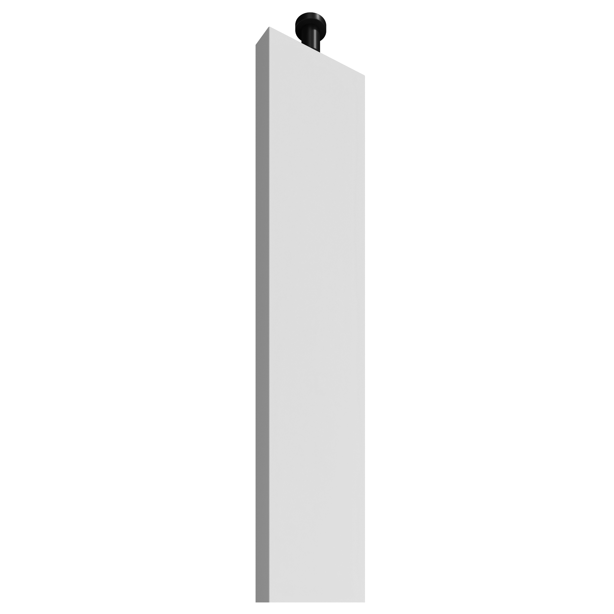 Lamel działowy obrotowy dekoracyjny 275x9.2x2.2 cm Biały