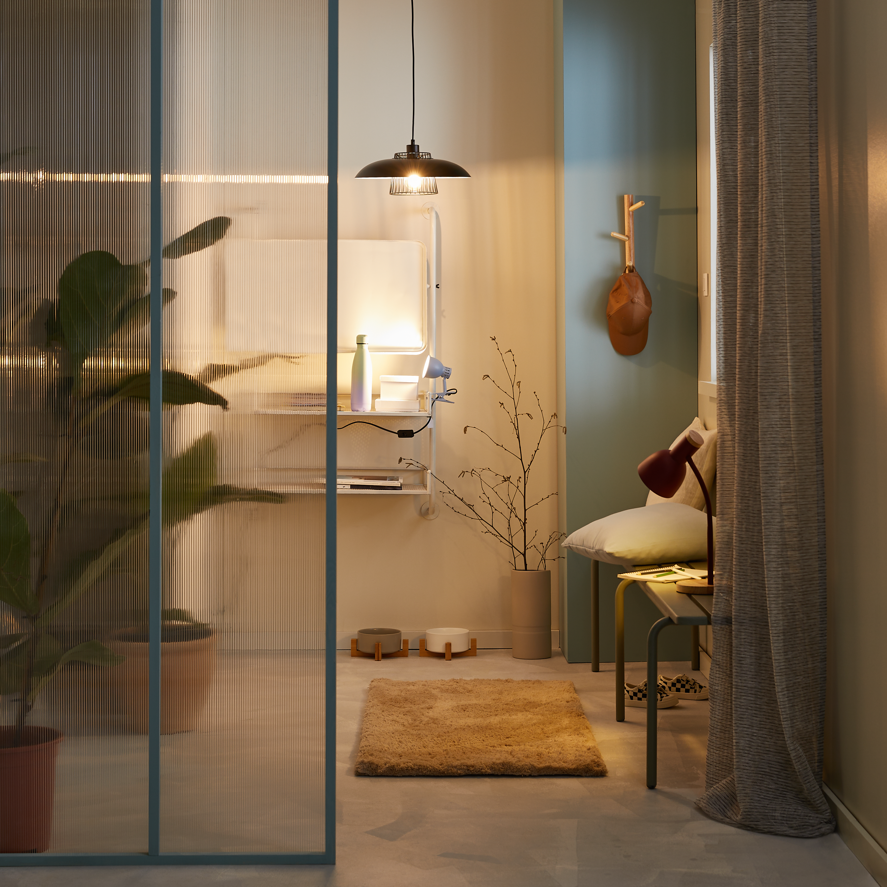 Lampa wisząca Sitio czarna E27 Inspire - 3