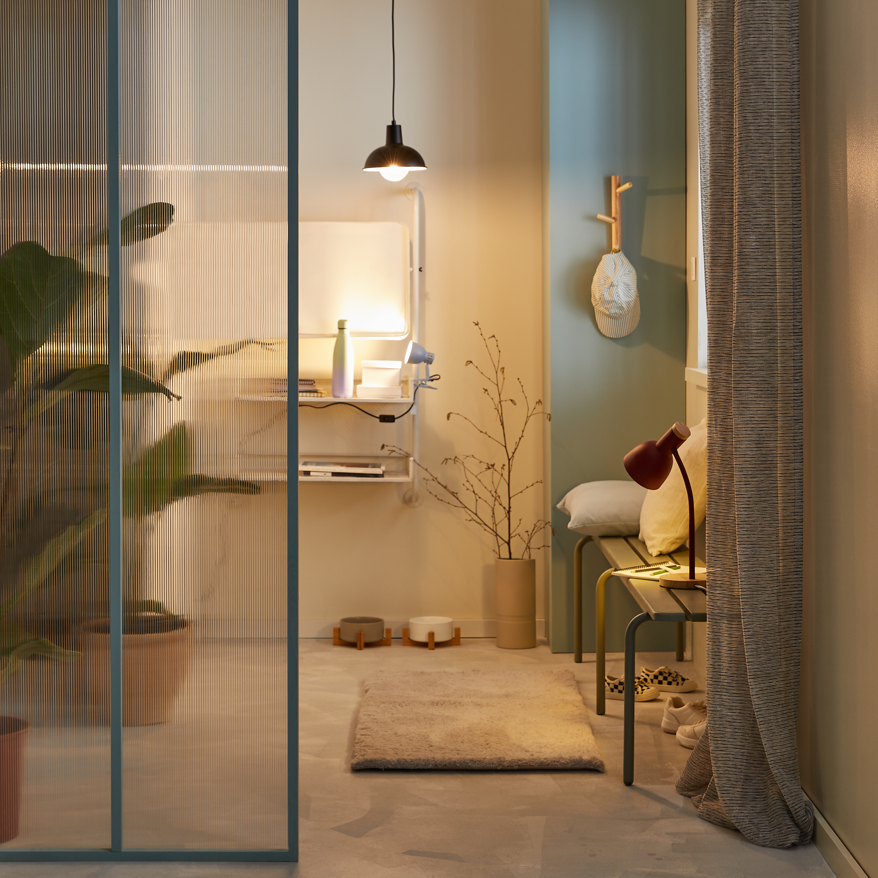 Lampa wisząca Utea czarna E27 Inspire - 4