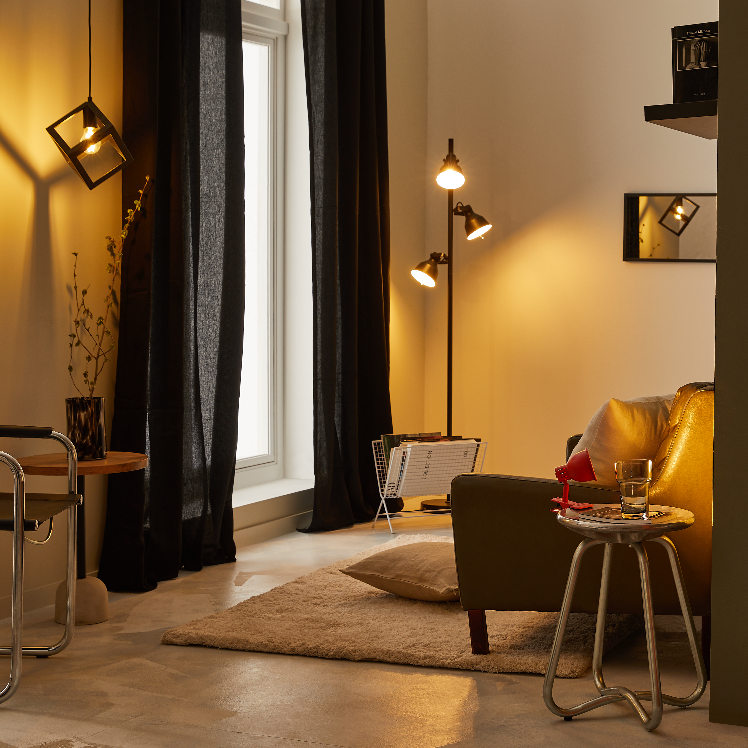 Lampa wisząca Plywood czarna E27 Inspire - 4