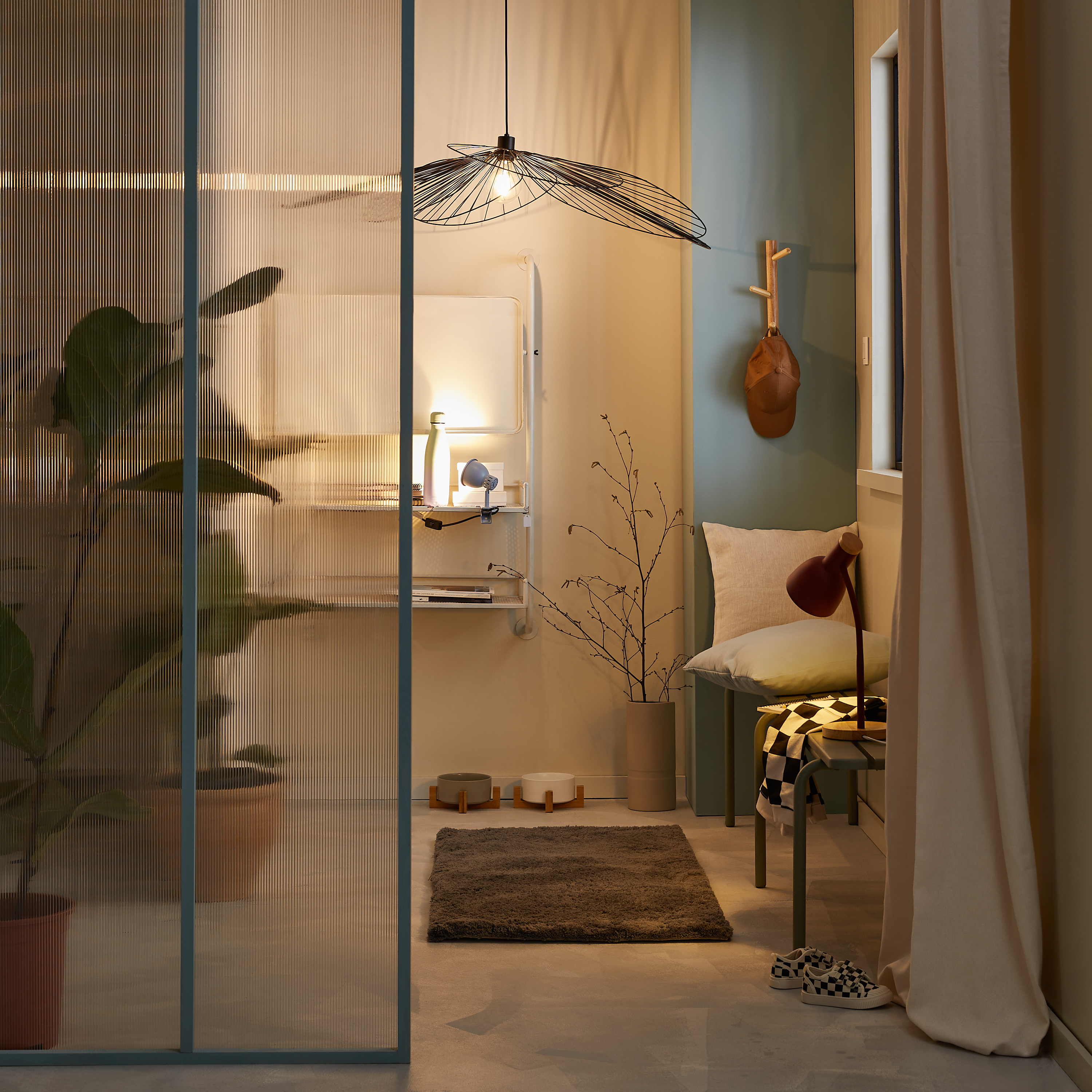 Cortinado fita e/ou presilha blackout Danae 200x280cm natural Inspire - 14