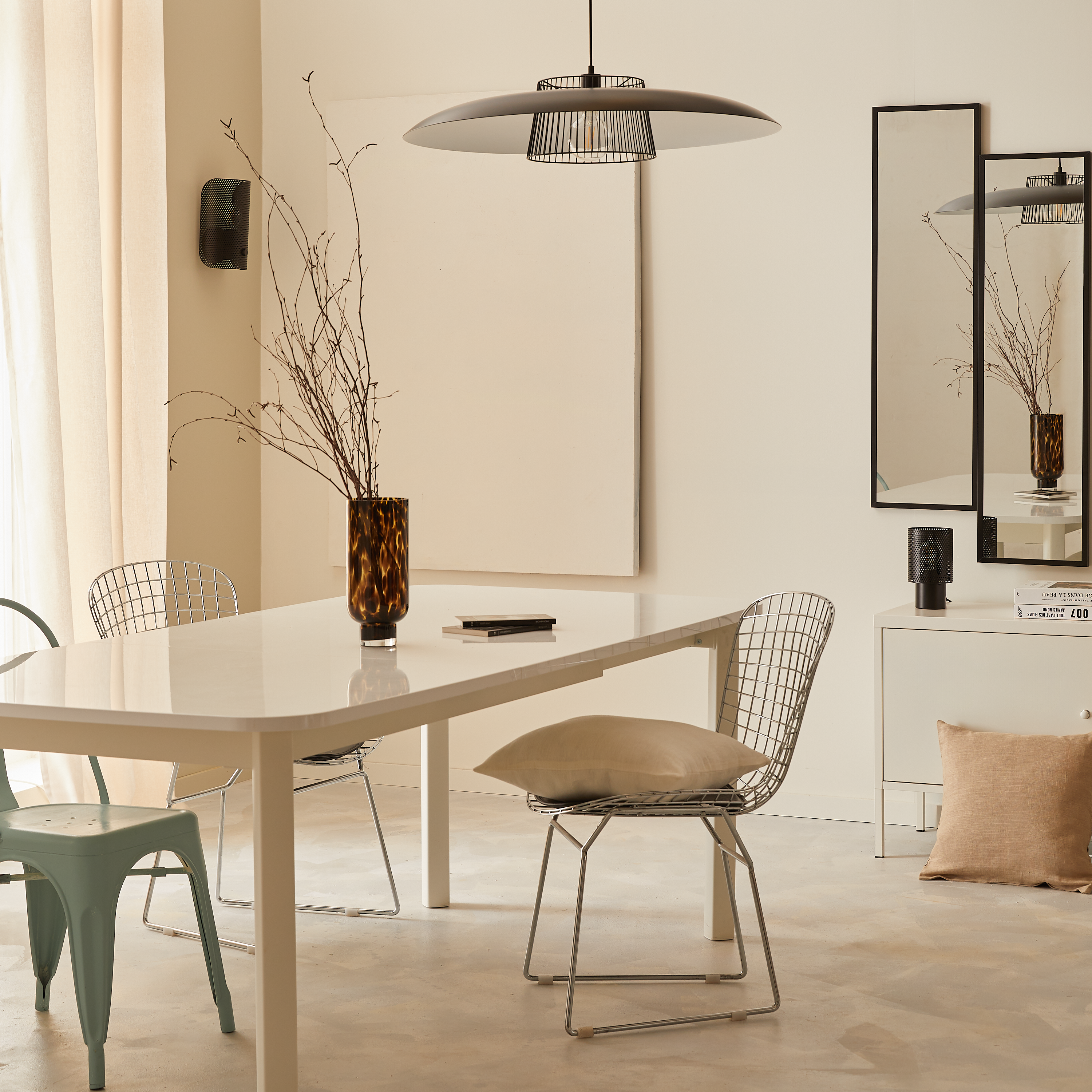 Lampa wisząca Sitio czarna E27 Inspire - 4