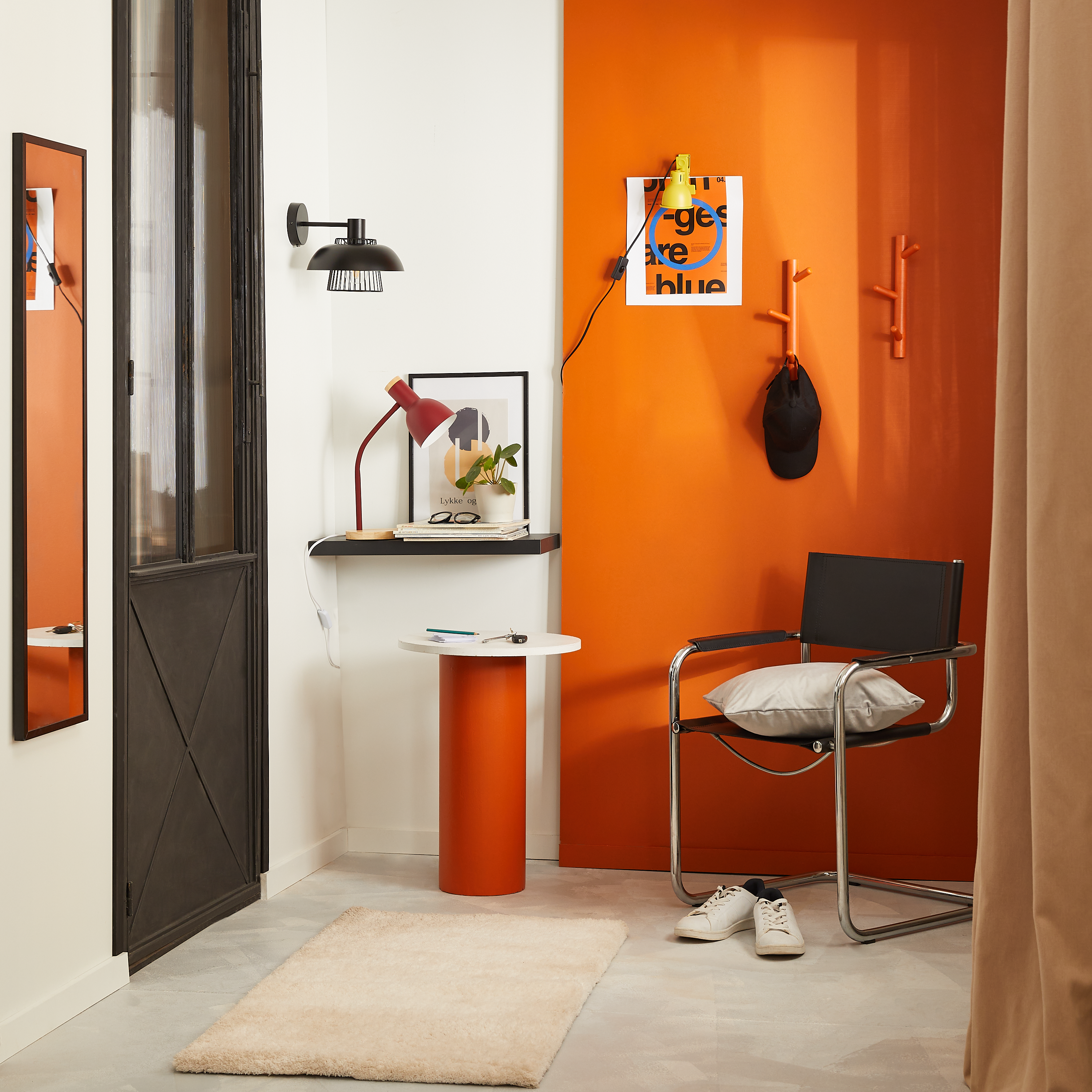 Applique murale E27 métal, noir, Sitio, INSPIRE - 15