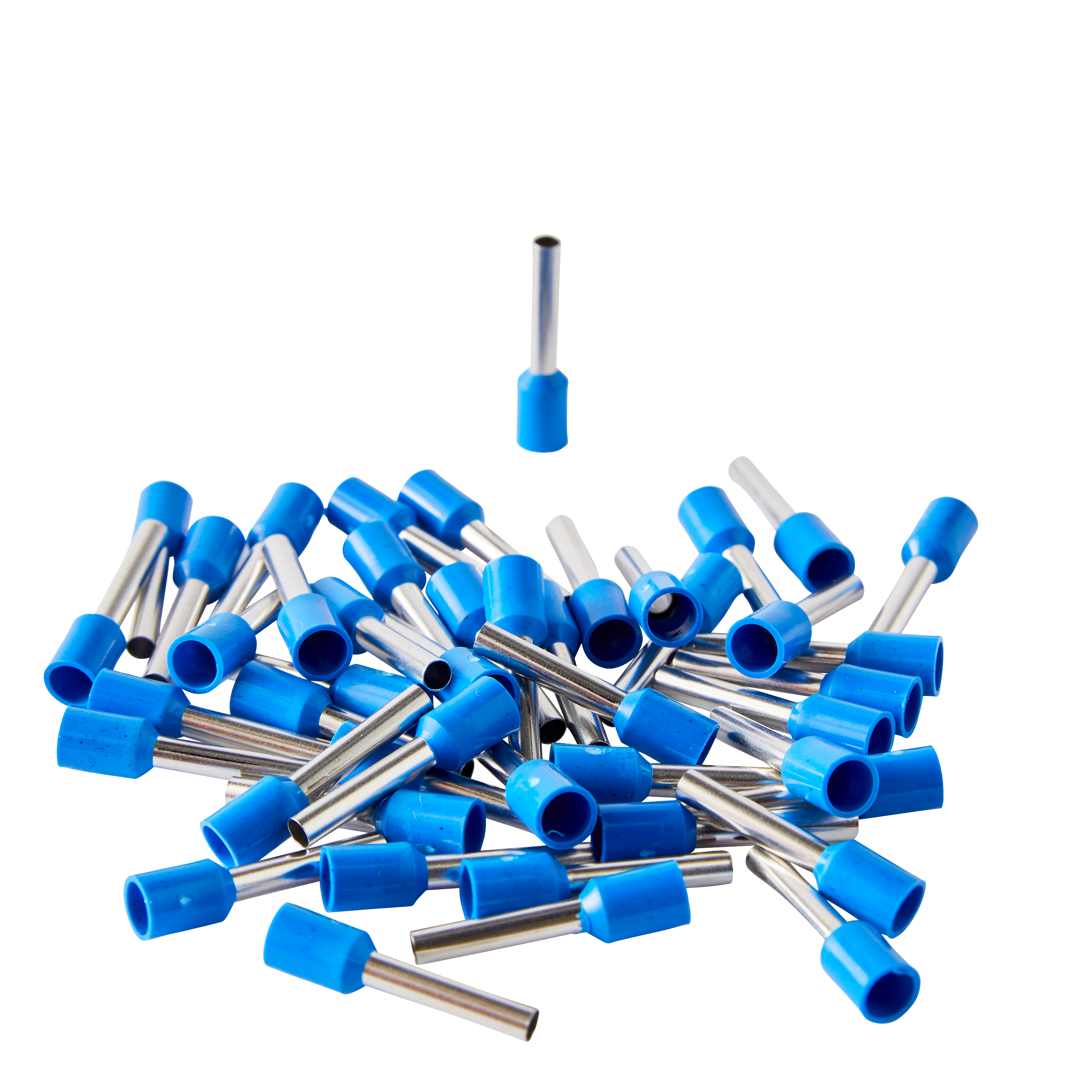 Tulejka izolacyjna Niebieska 2.5 mm 50szt. LEXMAN