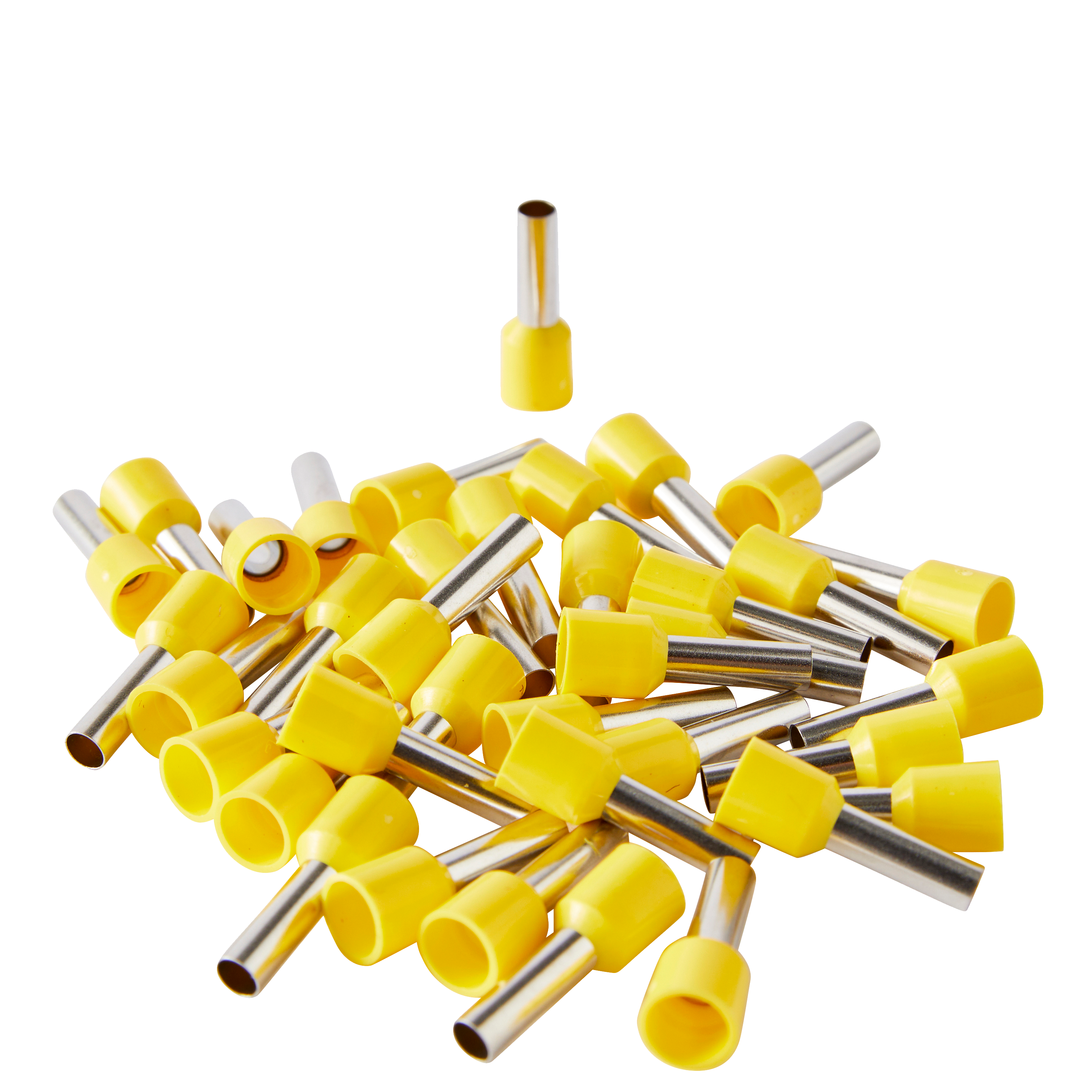 50 terminales punta hueca 6mm lexman - 2