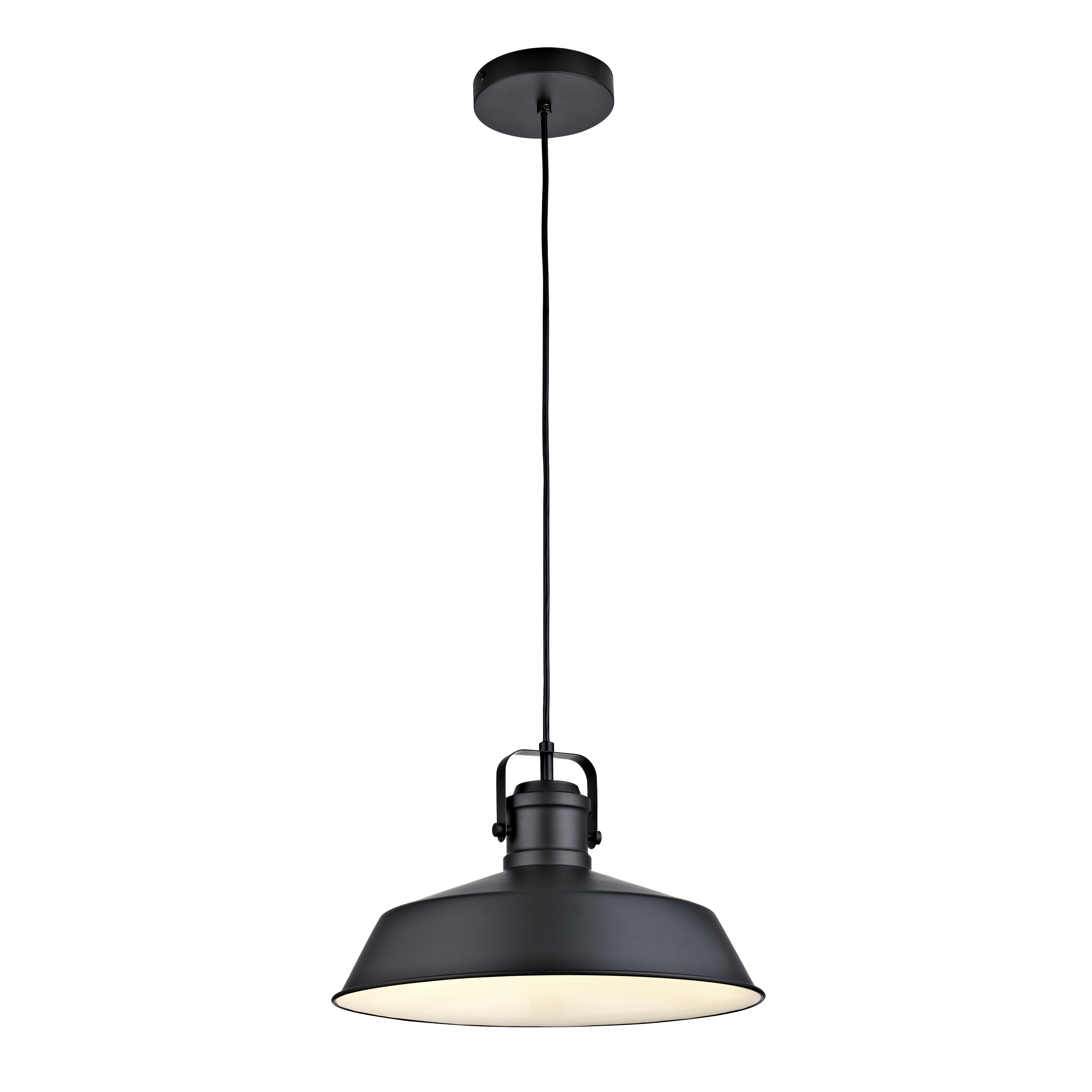 Lampa wisząca Piaf czarna E27 Inspire - 6