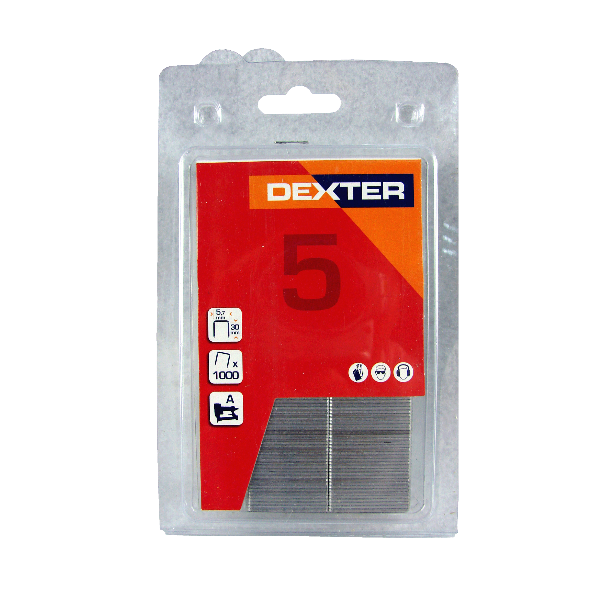 Zszywki Typ 90 1000 szt. 5.7 / 30 mm Dexter - 3