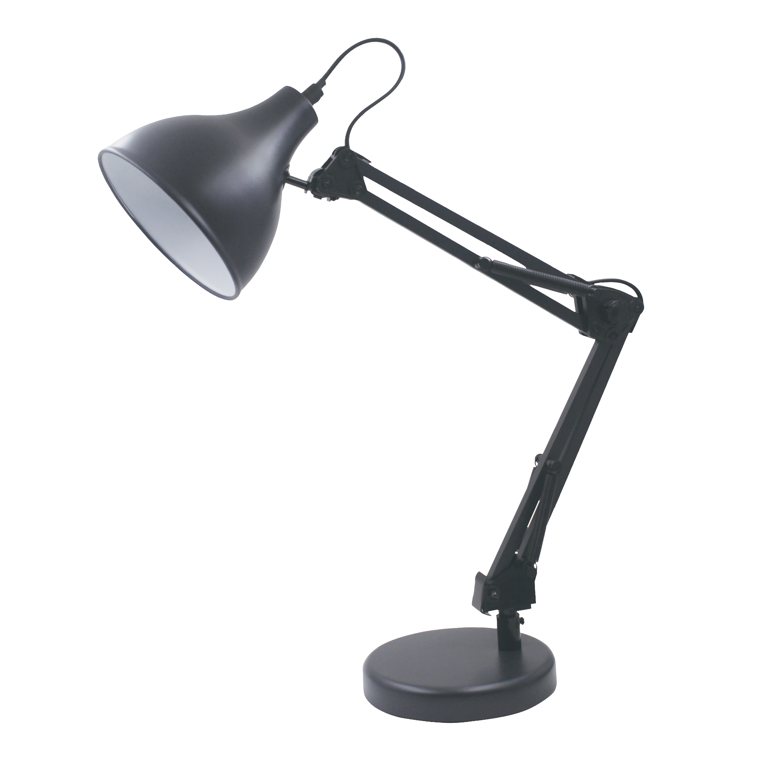 Lampka biurkowa Ennis czarna E27 Inspire - 2