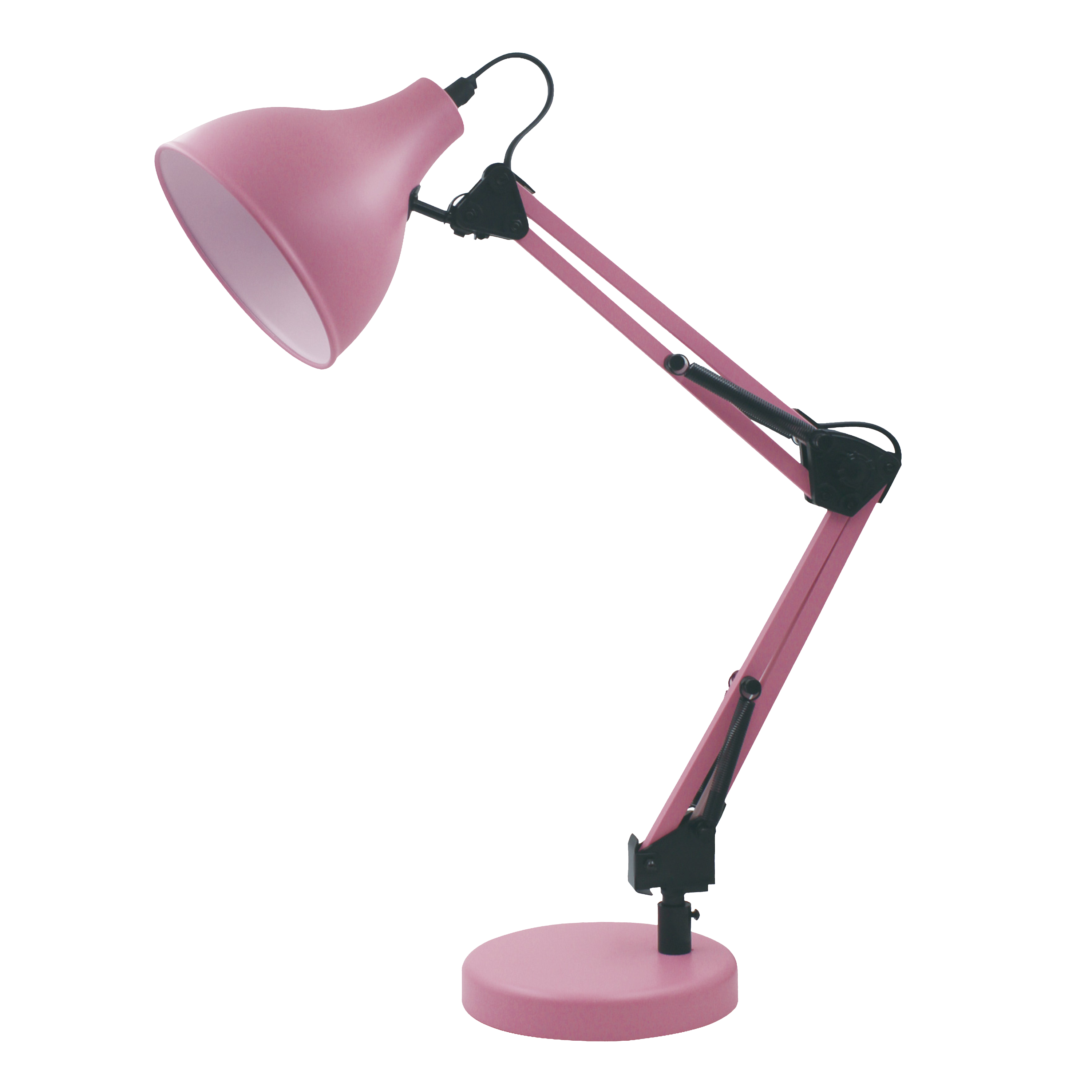 Lampka biurkowa Ennis różowa E27 Inspire - 2