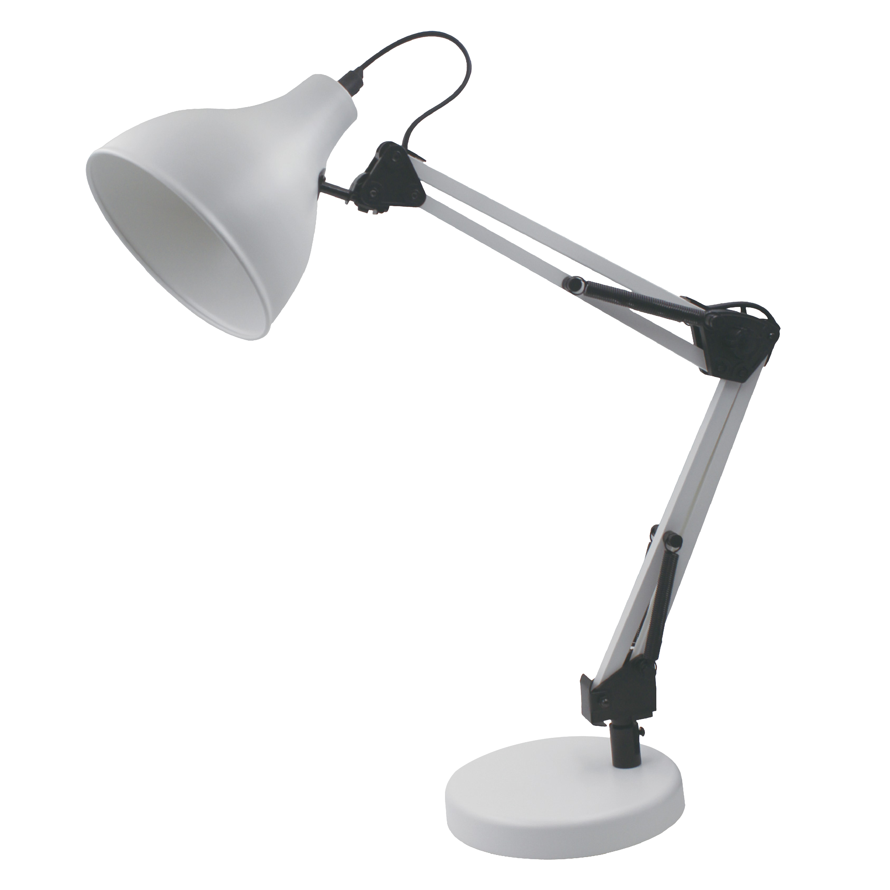 Lampka biurkowa Ennis biała E27 Inspire - 2