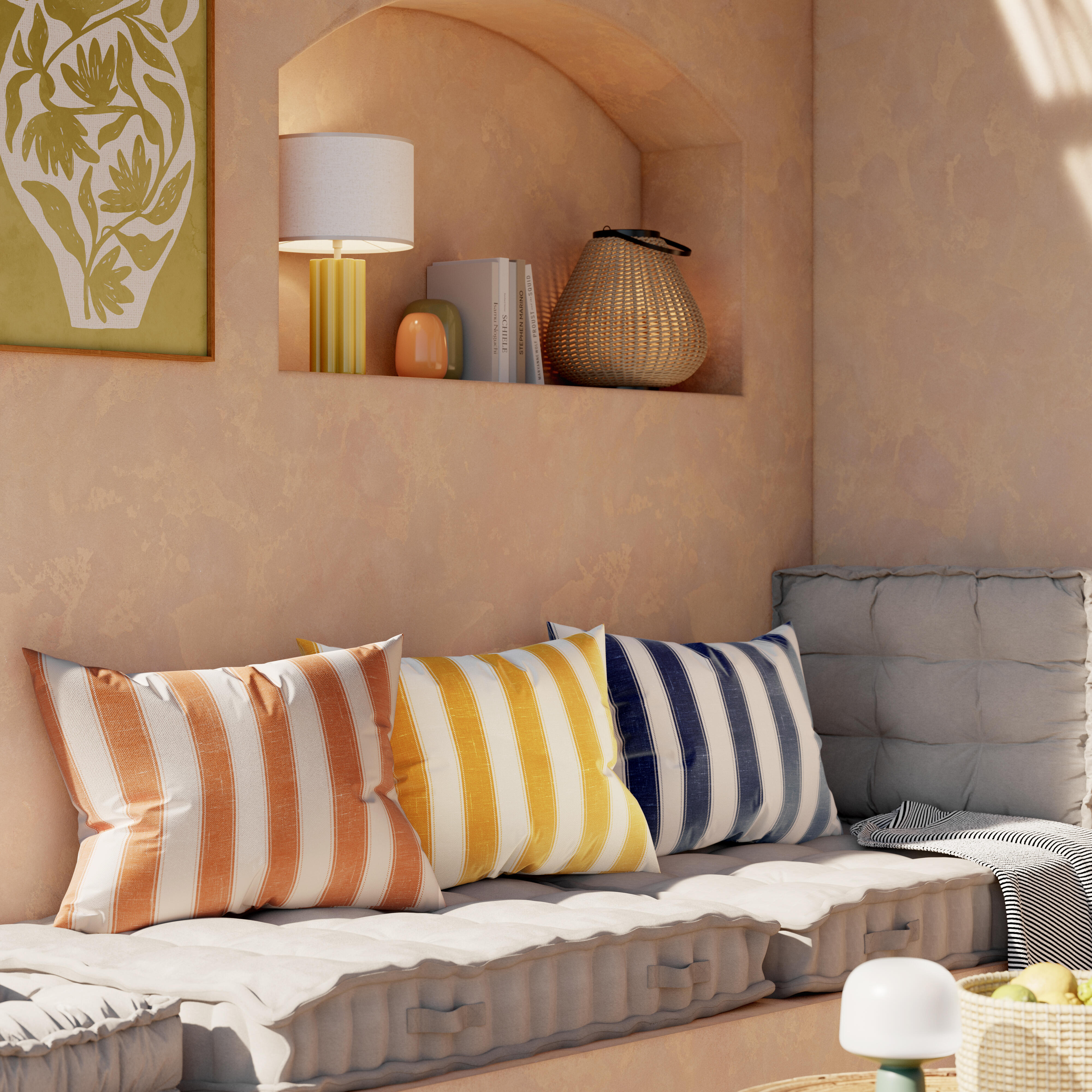 Almofada de chão INSPIRE LUCK 80X120X15CM TRENCH 5 - 17