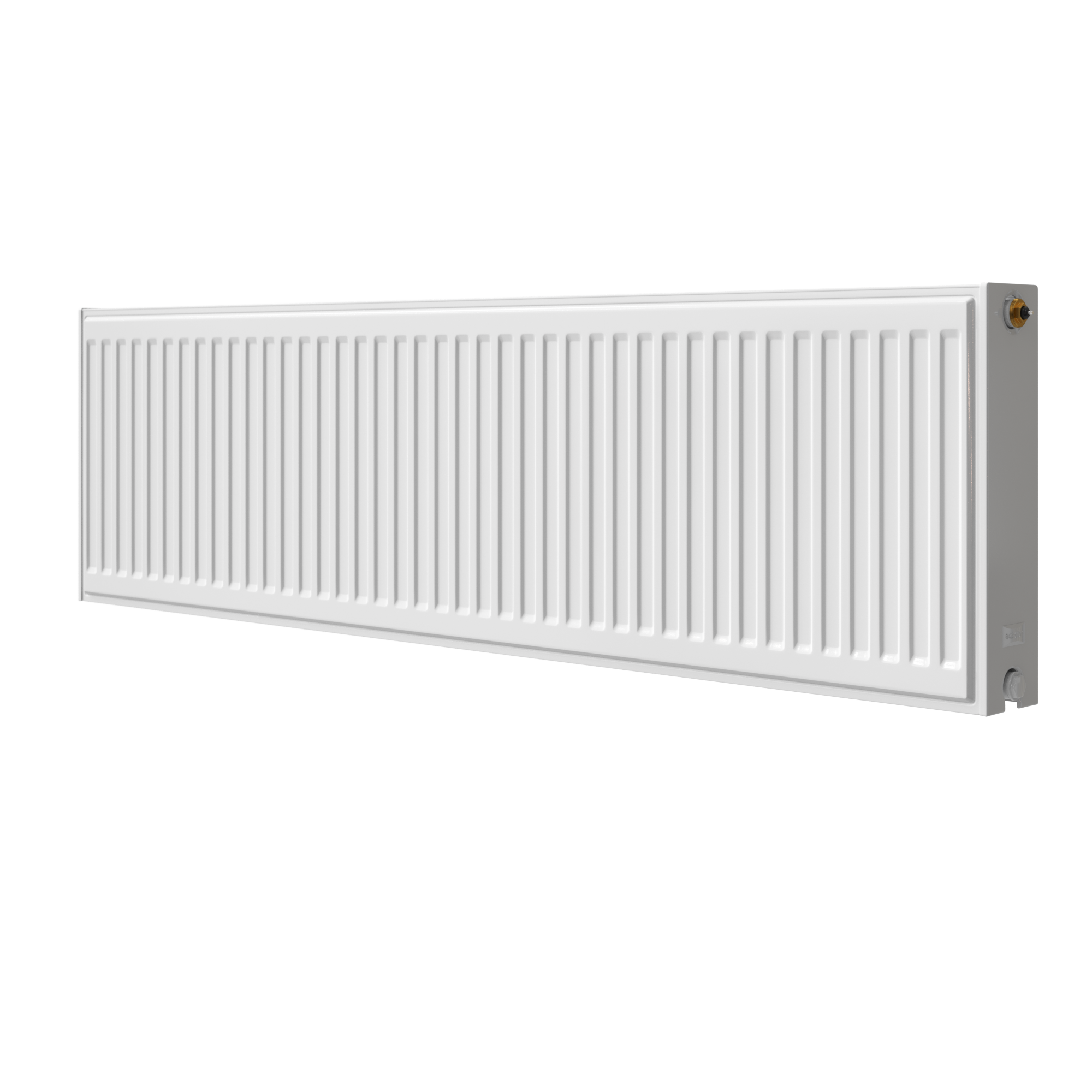 Grzejnik stalowy CVM22 40x140 cm 1709W Biały D EQAUTION