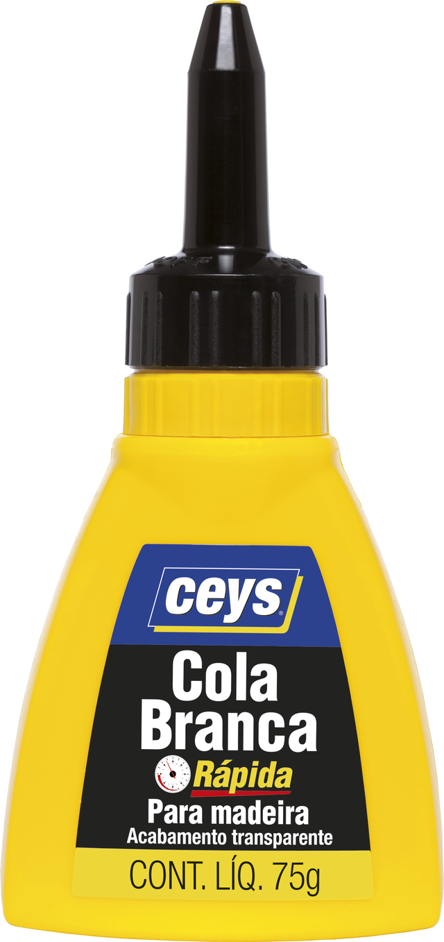 Cola branca rápida para madeira 75 g Ceys